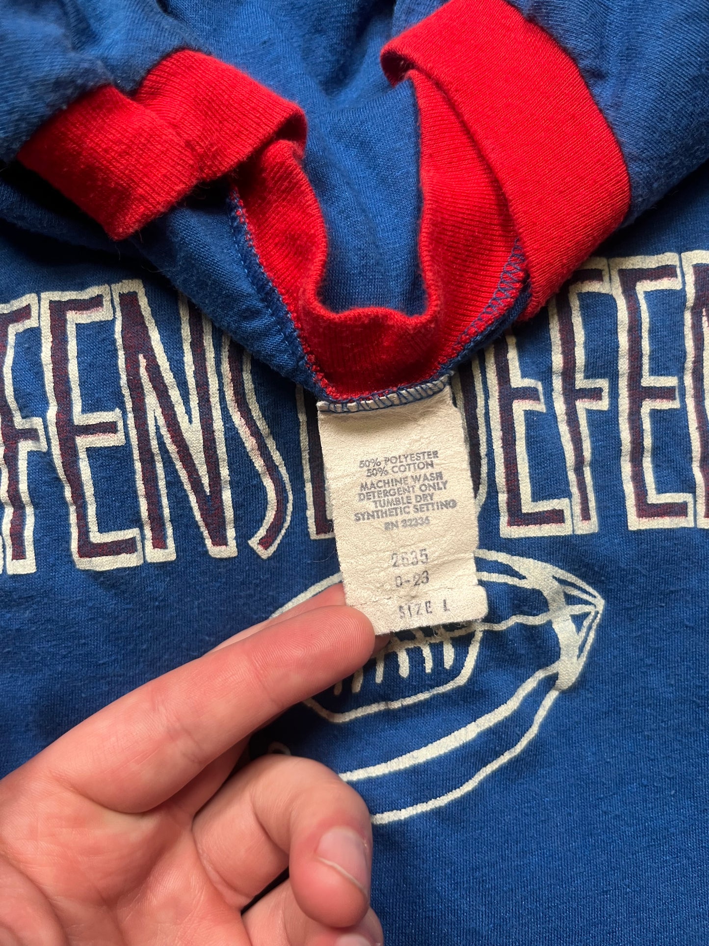 70s/80s Defense Defense Long Sleeve Shirt