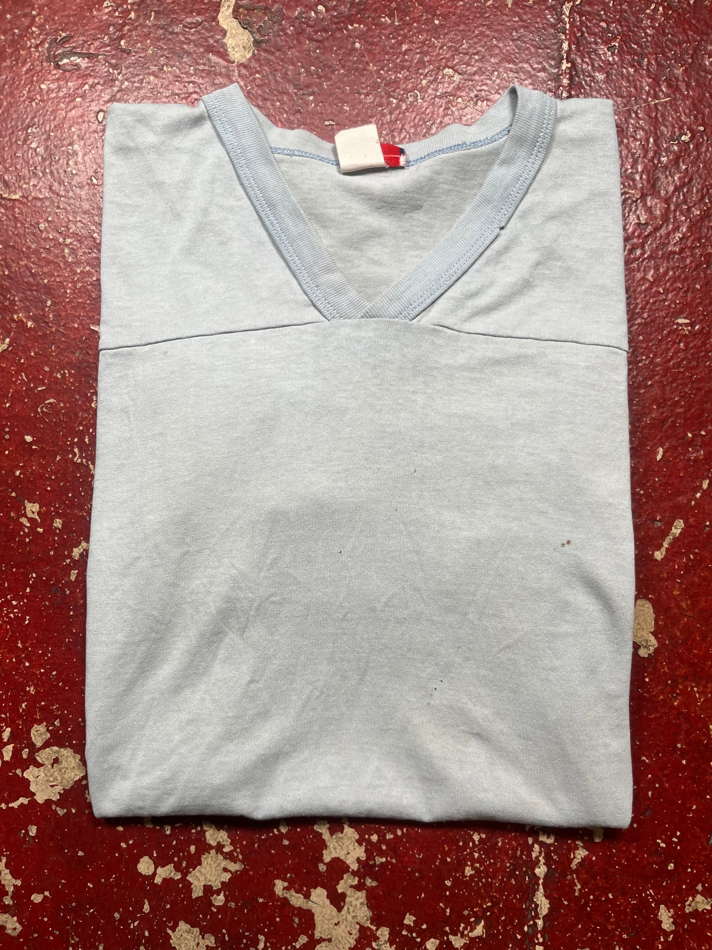 80s Season Pass Vee Neck Quarter Sleeve Shirt