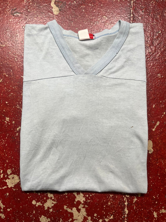 80s Season Pass Vee Neck Quarter Sleeve Shirt