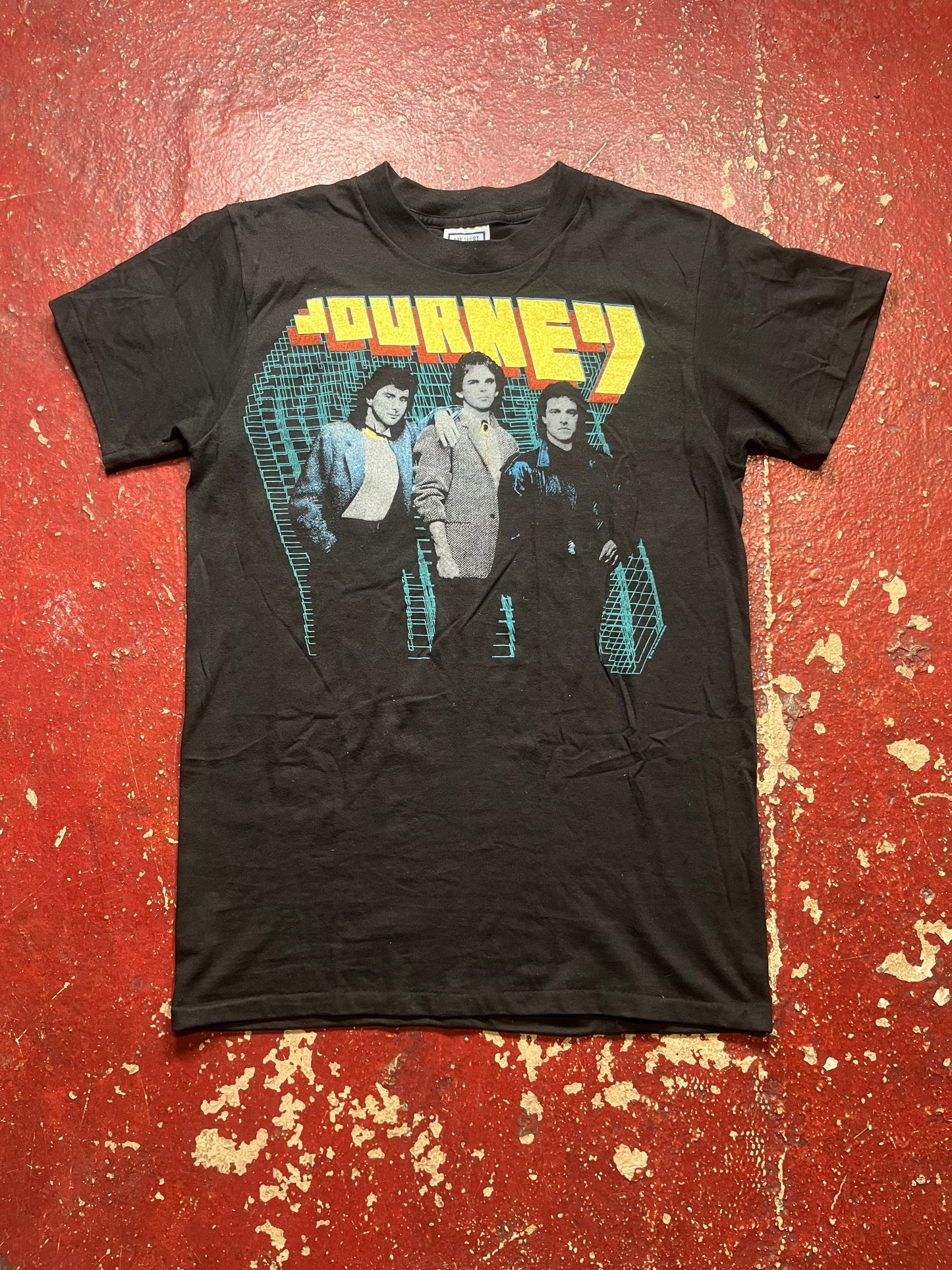 1986 Journey “Raised On The Radio” Tee