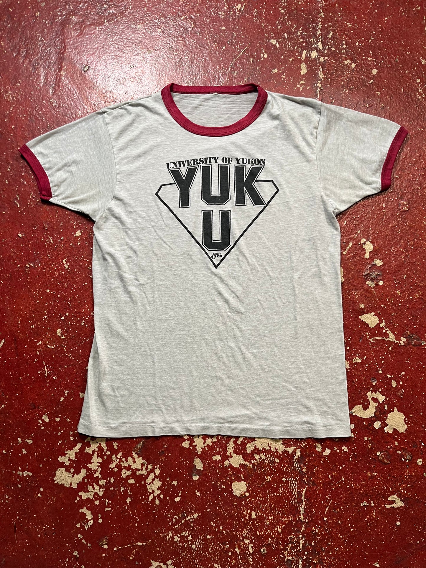 70s/80s University Of Yuk U Ringer Tee