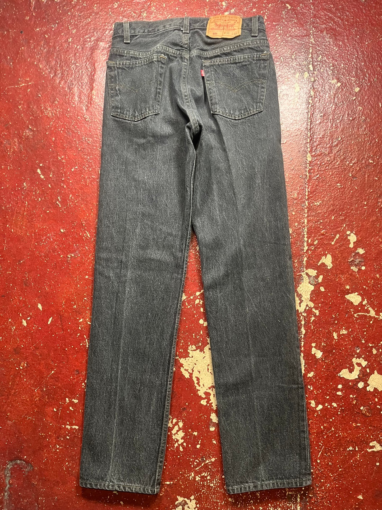 90s Levi’s 501s Black Jeans