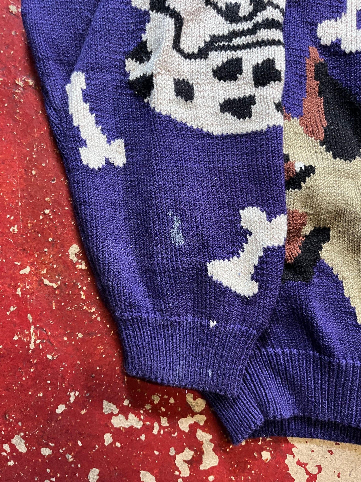 90s Christine Foley Dogs & Bones Cardigan