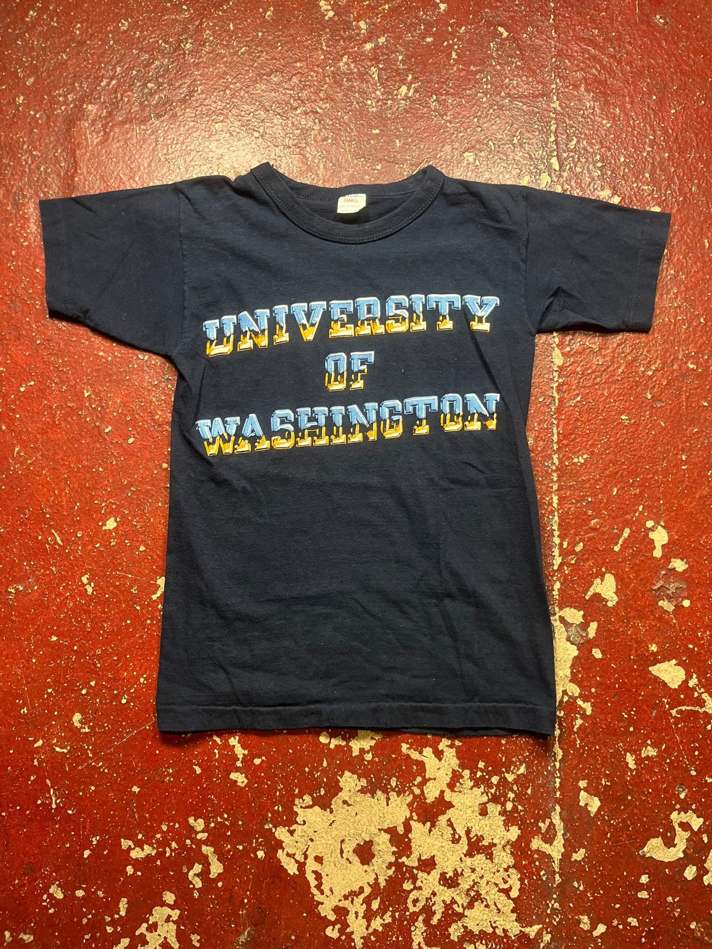 80s Champion University Of Washington Tee