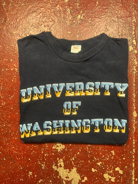 80s Champion University Of Washington Tee