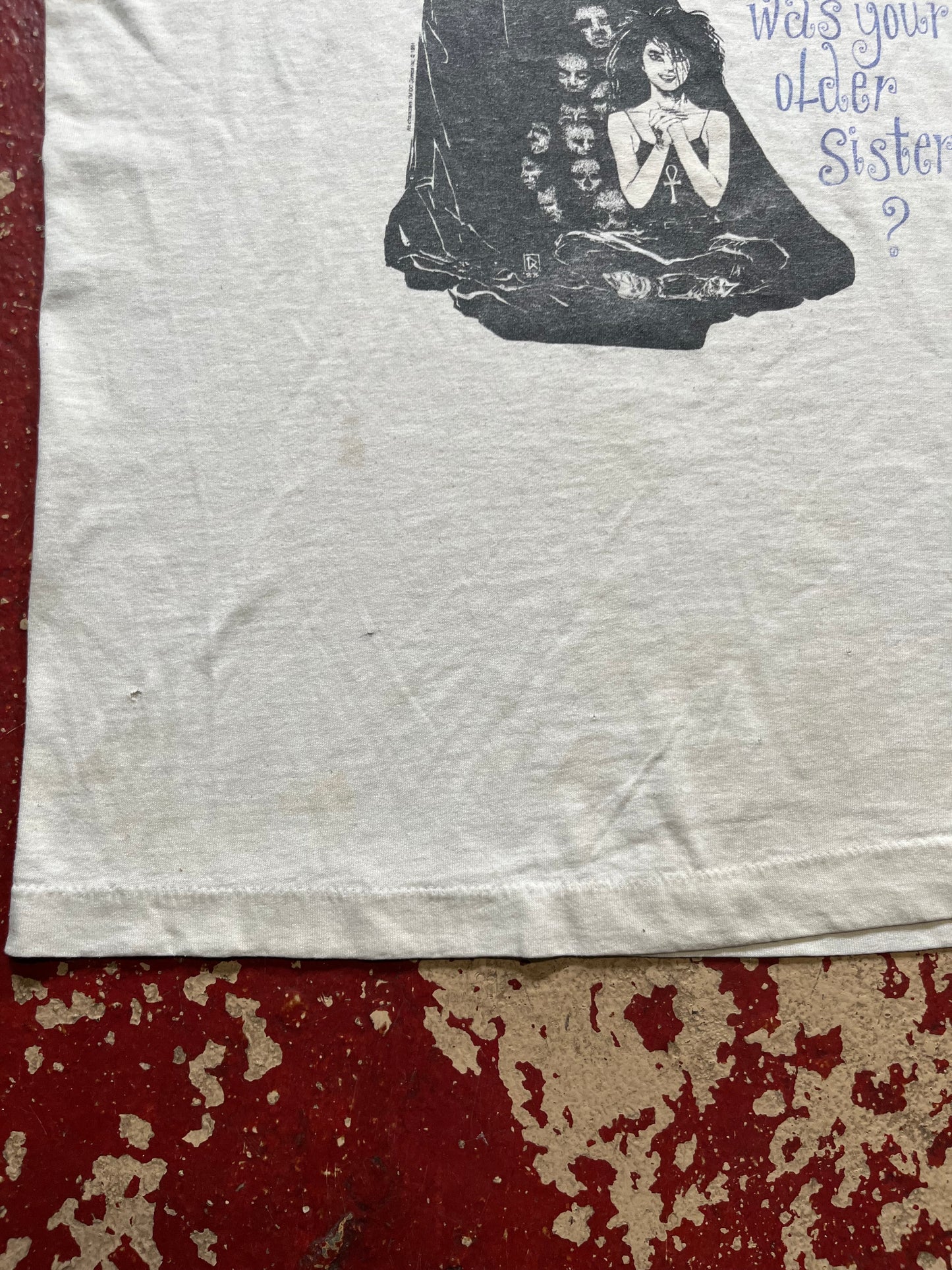 1991 Sandman “Death Is Your Sister” Tee