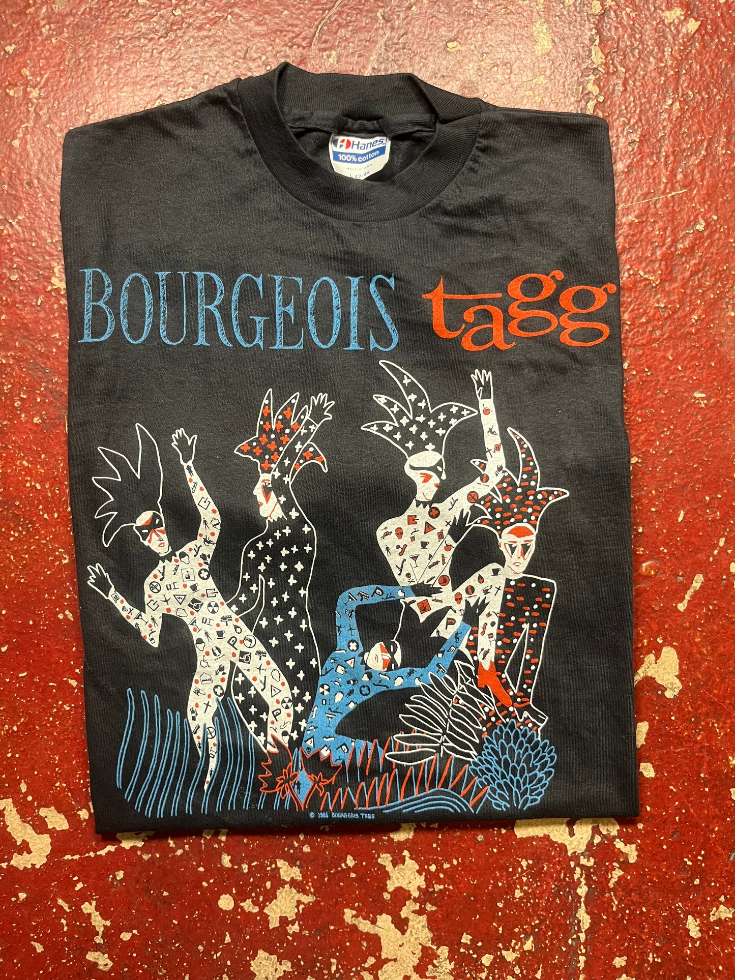 1986 Bourgeois Tagg Tee