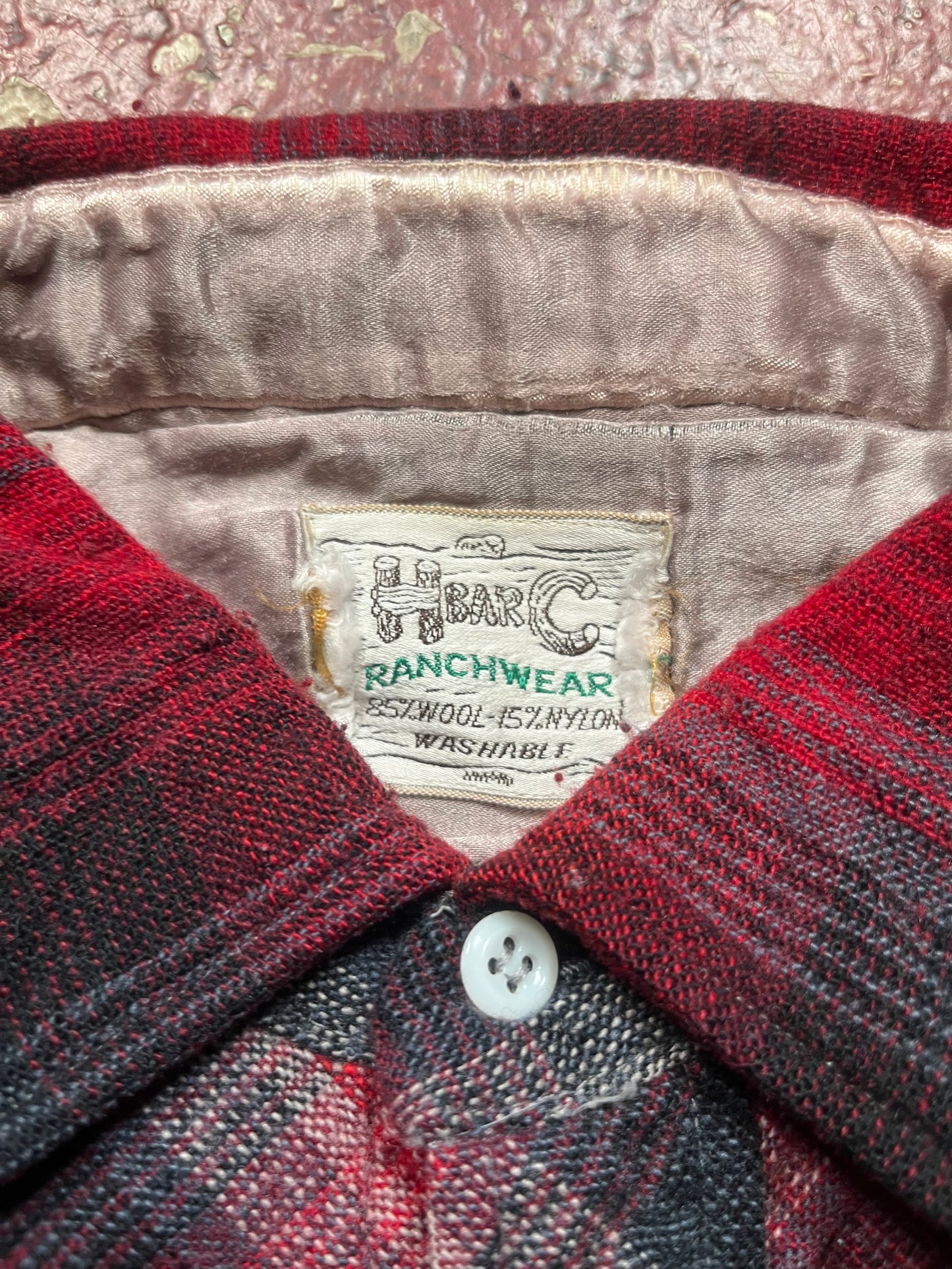50s/60s HBarC Sawtooth Western Shirt