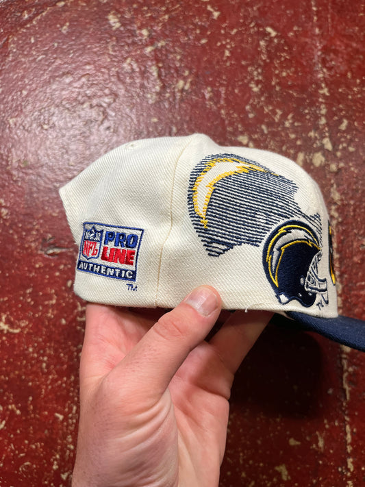 90s Sports Specialities San Diego Chargers Shadow Hat