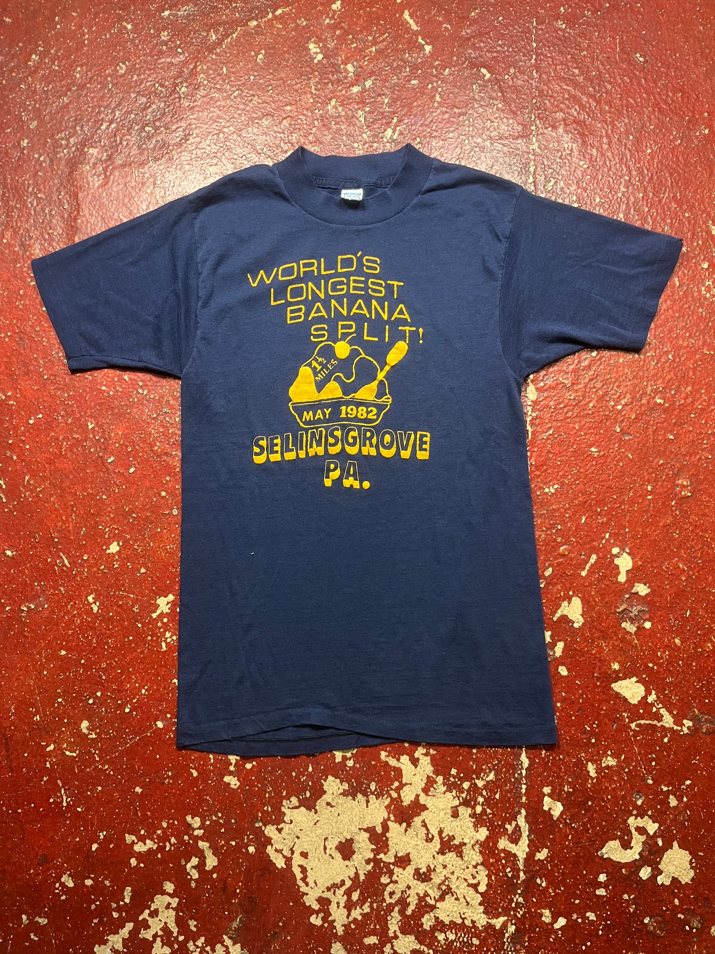 1982 World’s Longest Banana Split Tee