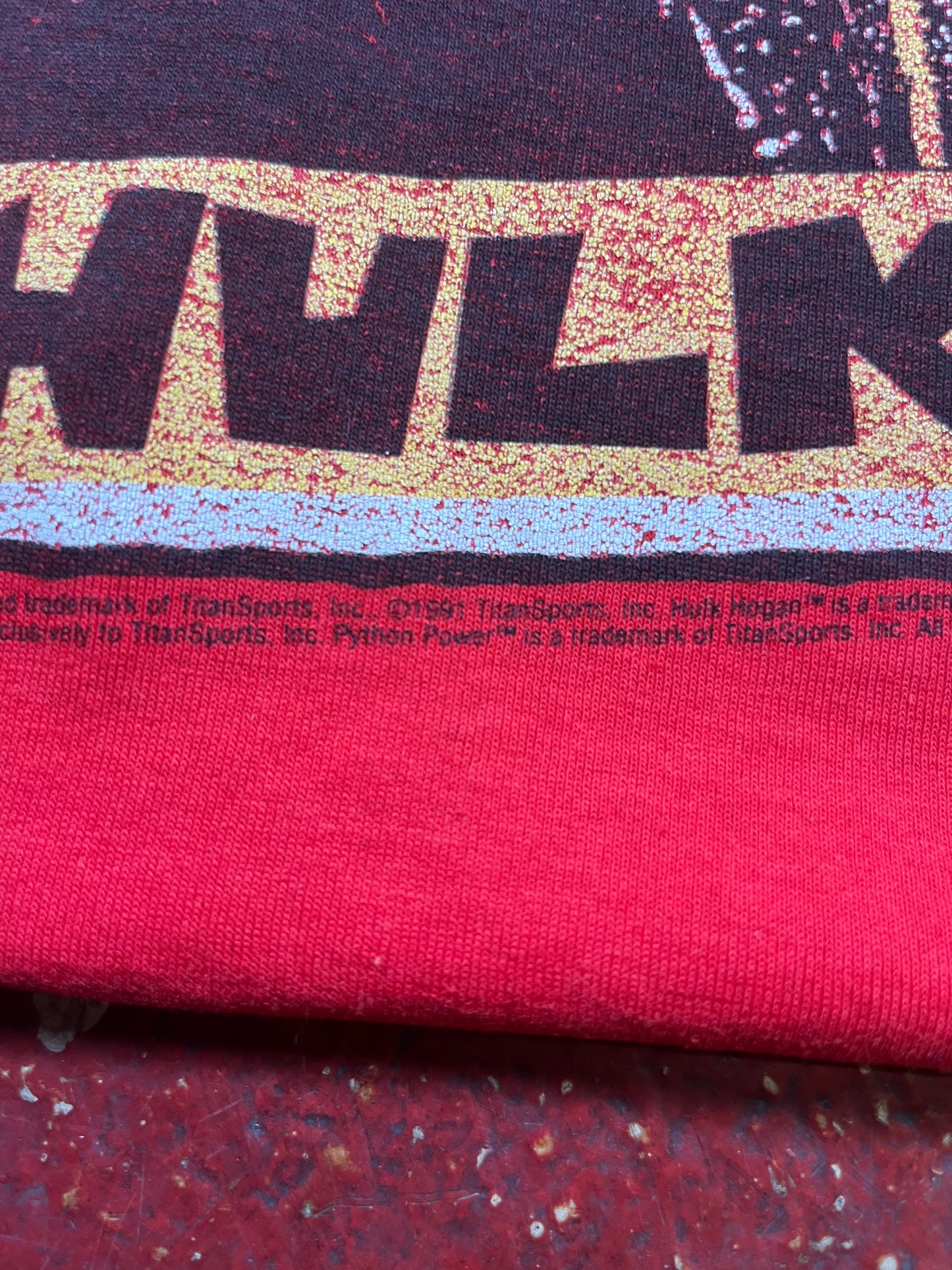 1991 Hulk Hogan Tee