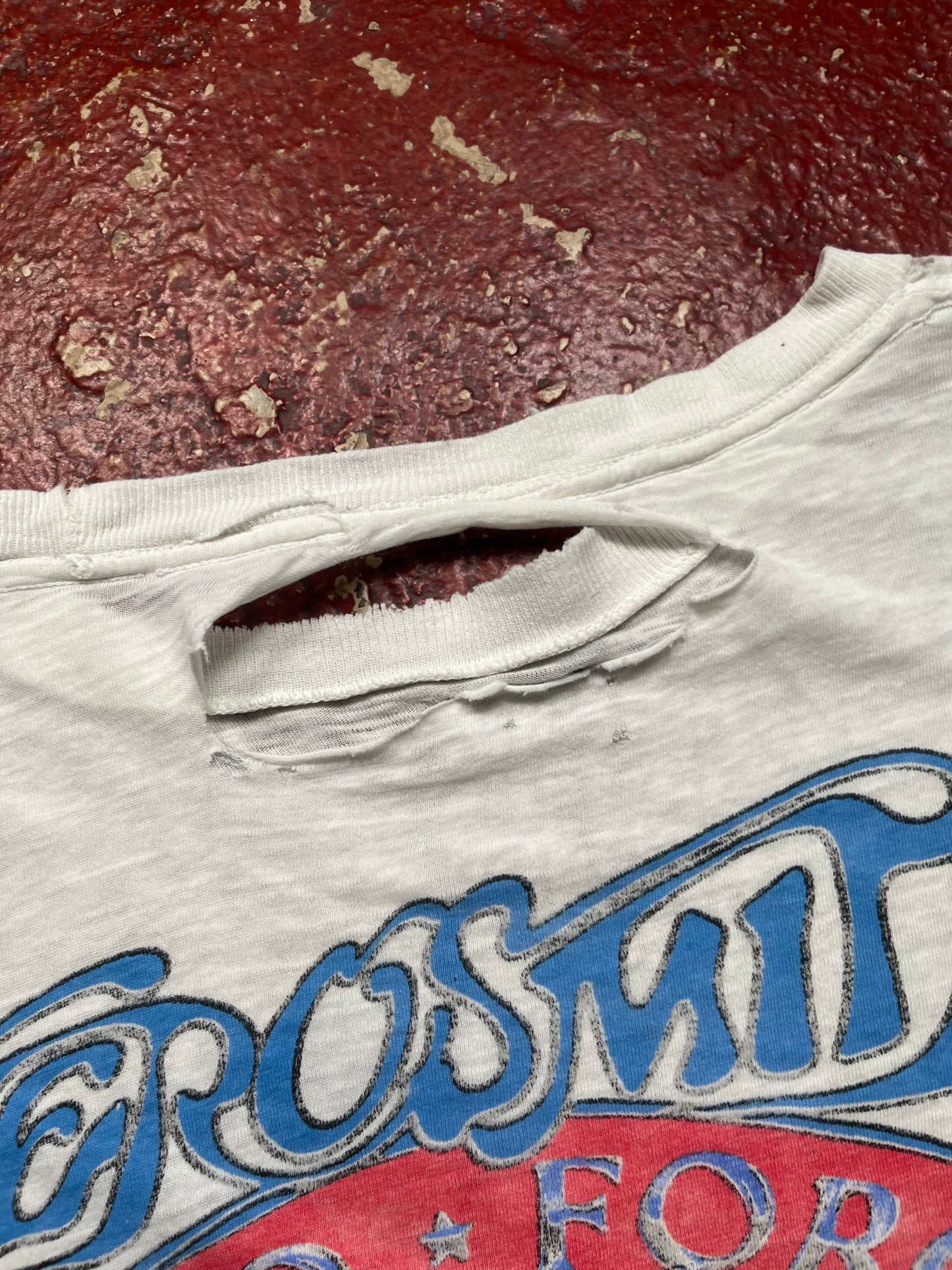 1993 Aerosmith x Megadeth “Get A Grip” Tee