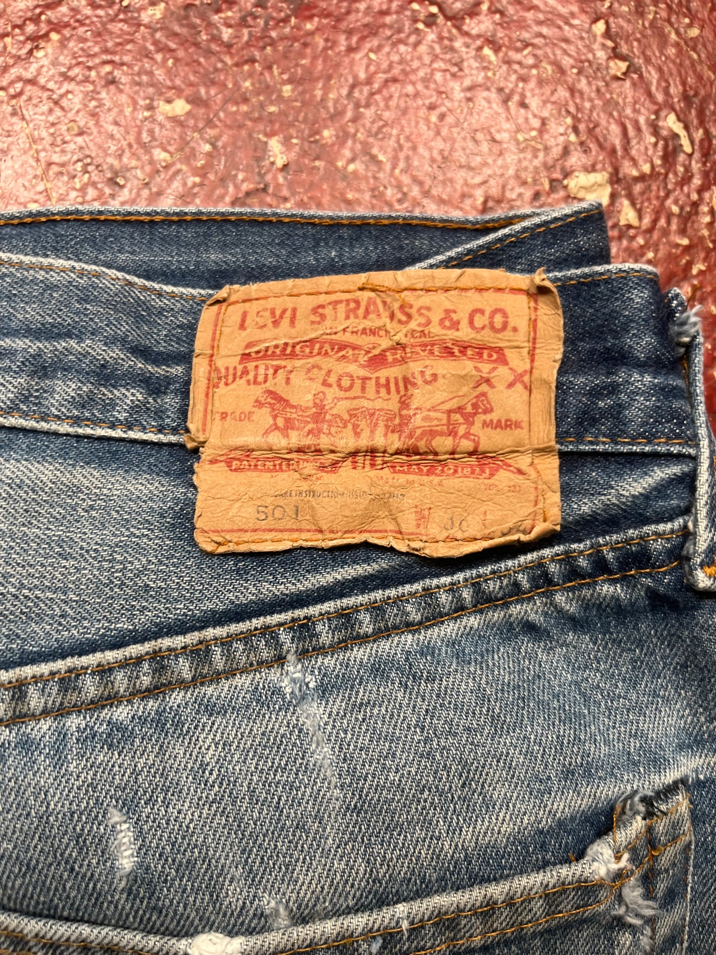 1980 Levi’s 501s Non-Selvedge Jeans