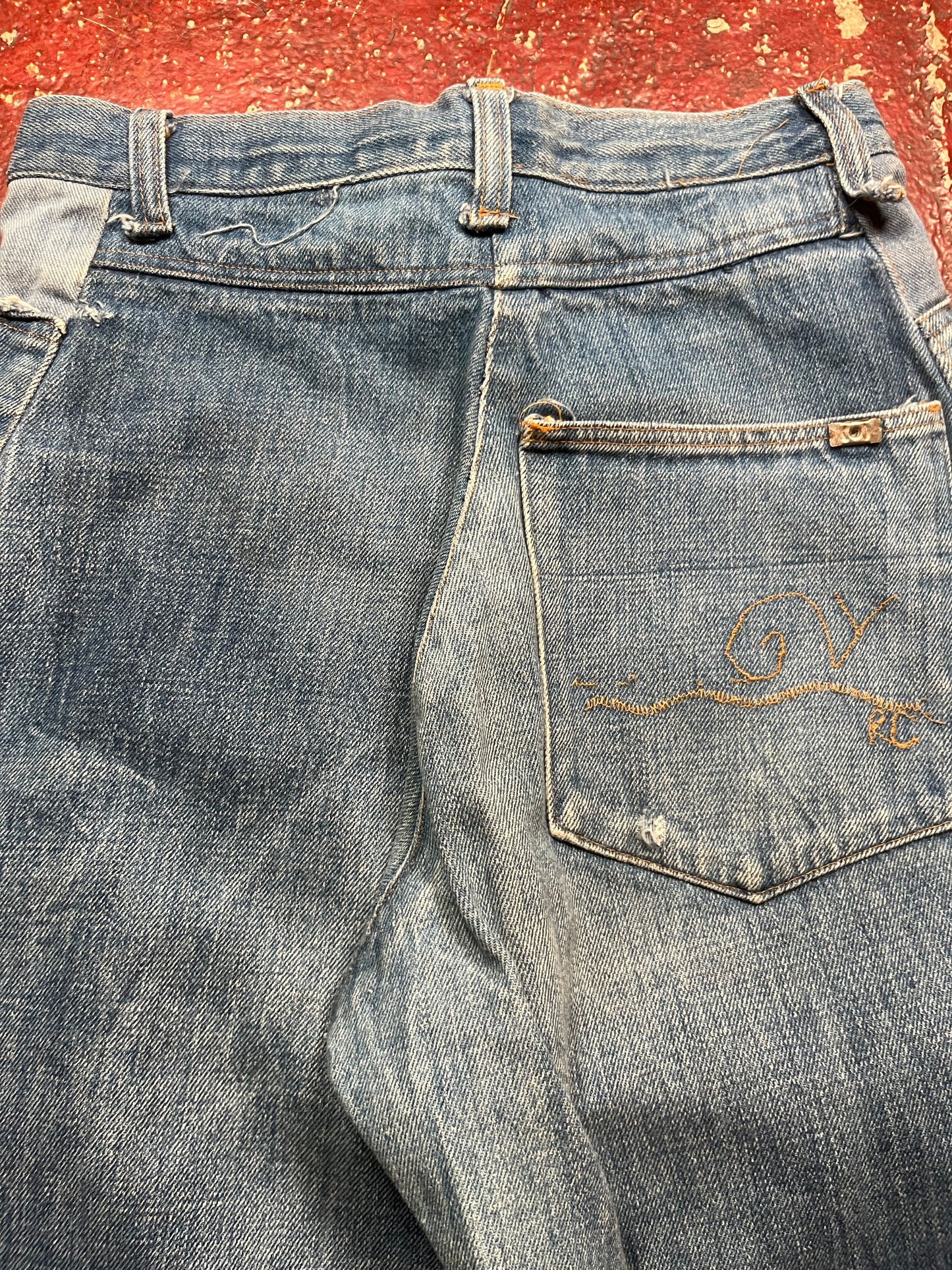 70s Cheap Jeans Bell Bottom Jeans