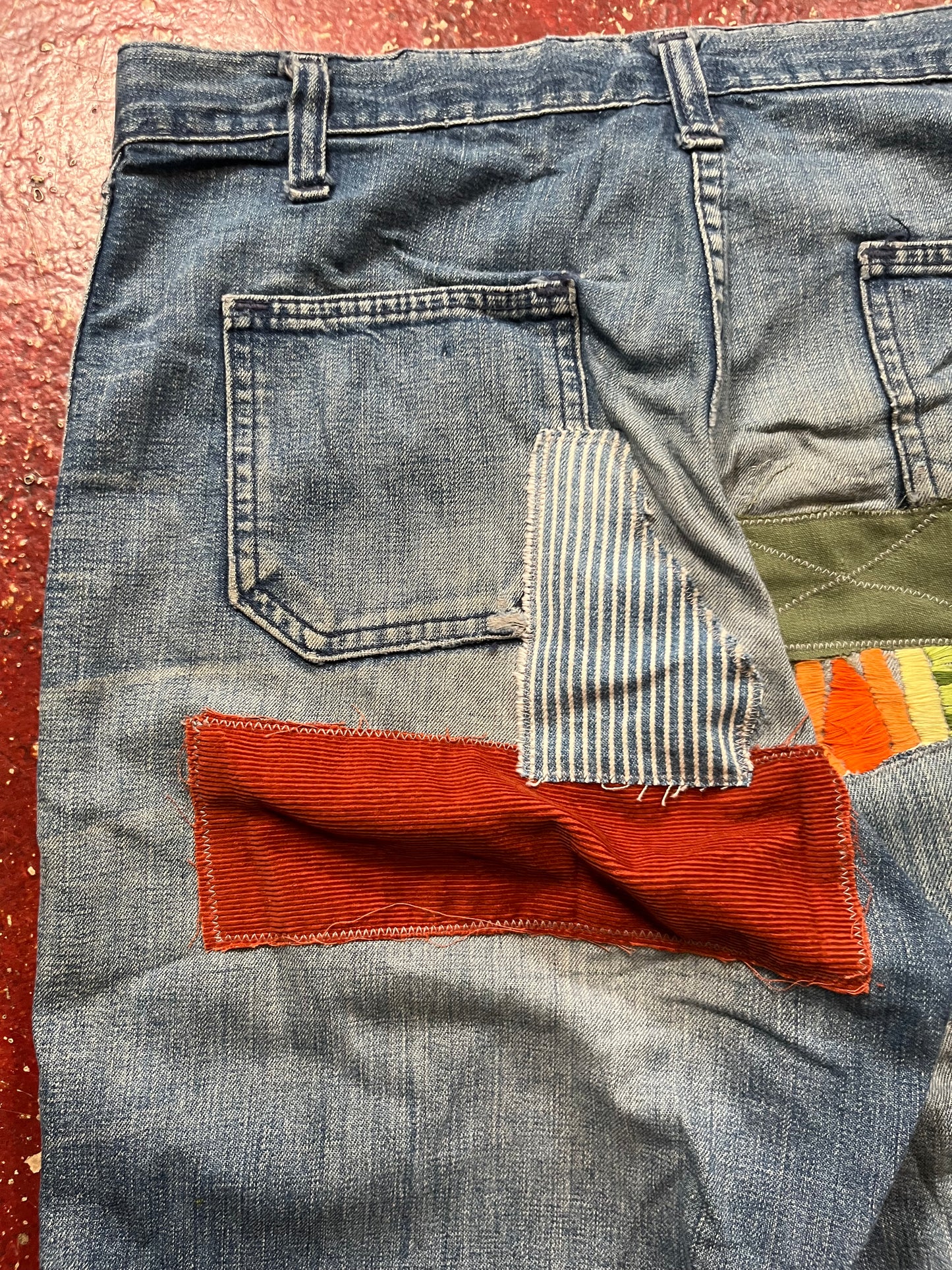 60s Seafarer Front Button Fly Jeans
