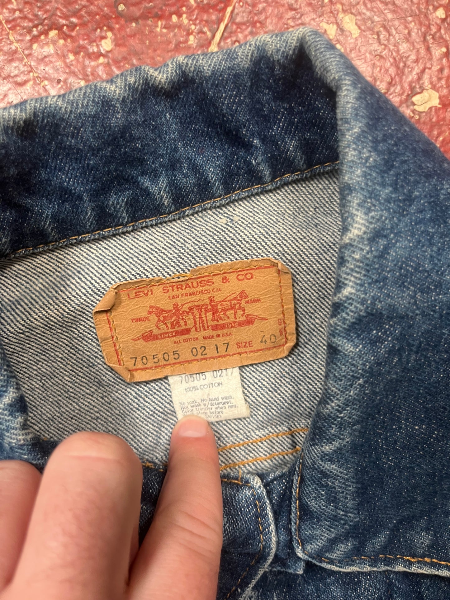 70s Levi’s Denim Trucker Jacket