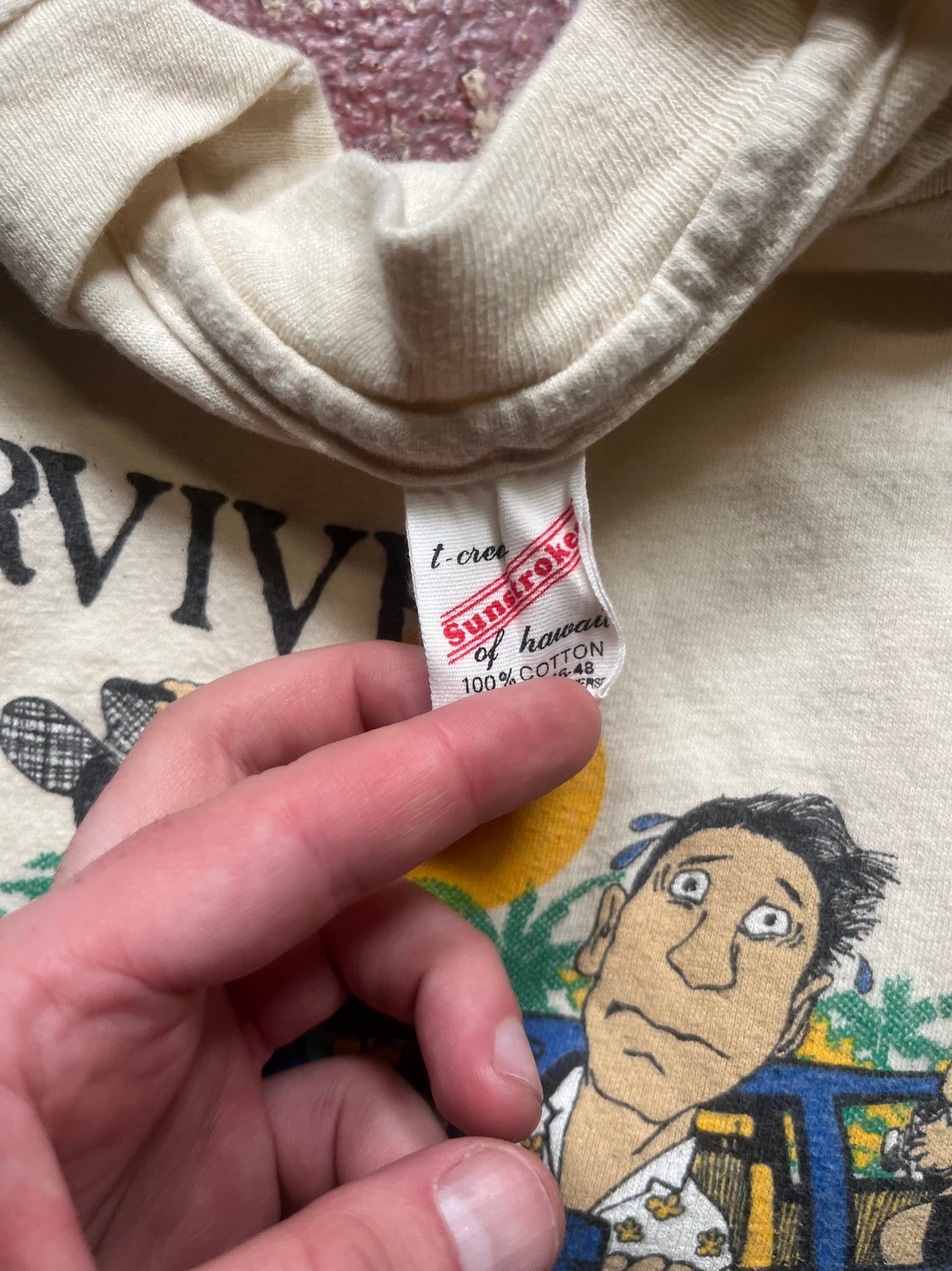 80s Survived The Road To Hana Tee