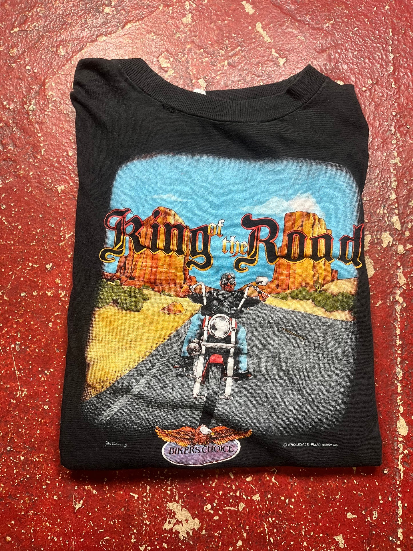 1988 Bikers Choice “King Of The Road” Tee