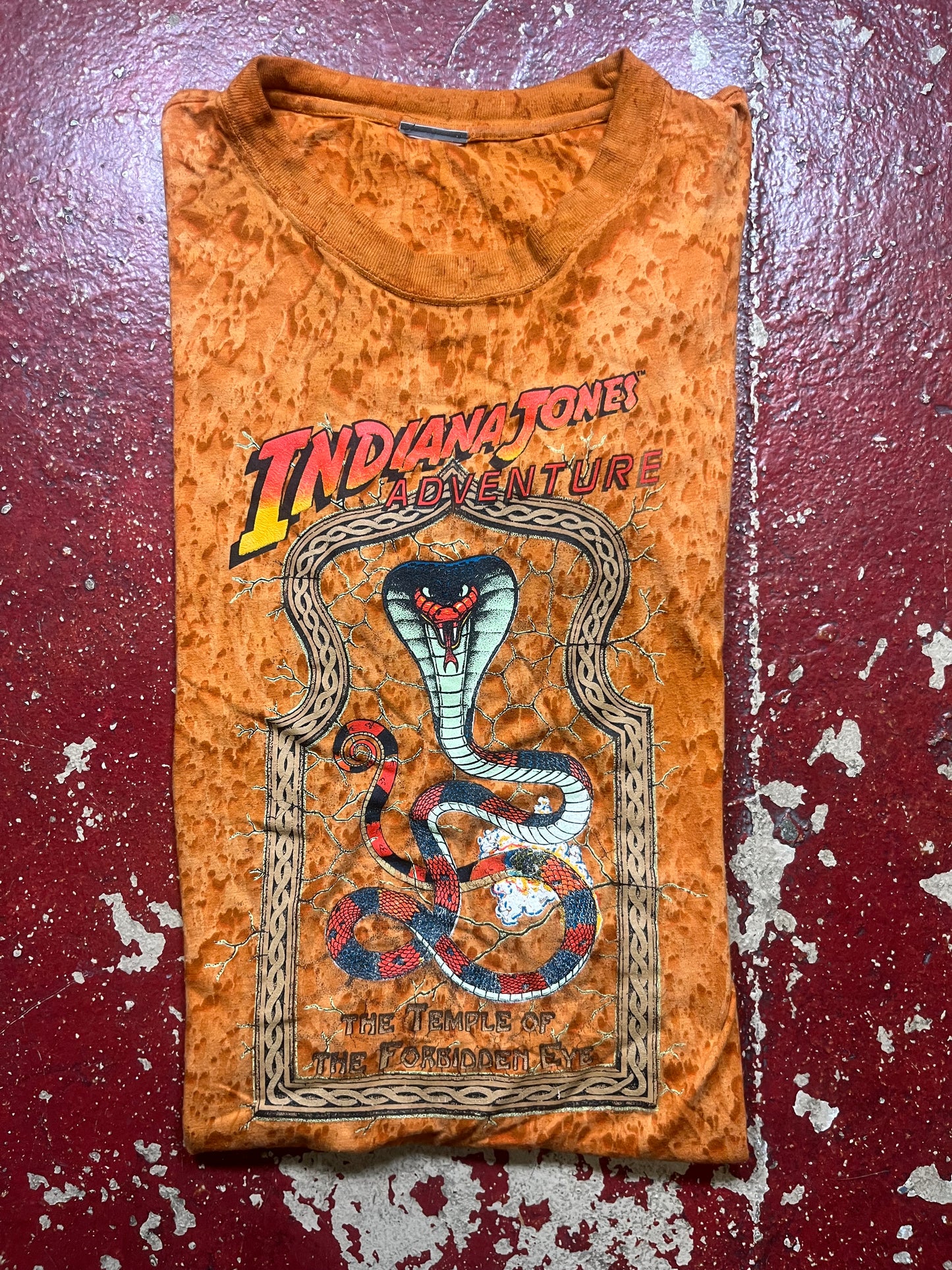 90s Indiana Jones “Temple Of The Forbidden Eye” Tee