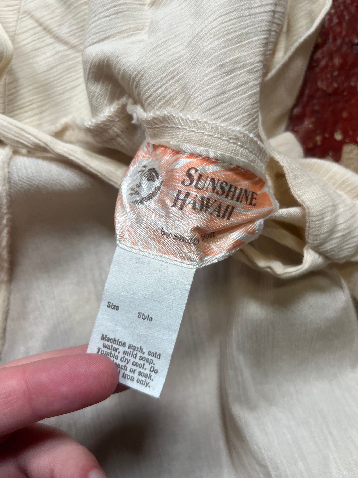 70s Sunshine Hawaii Beach Dress