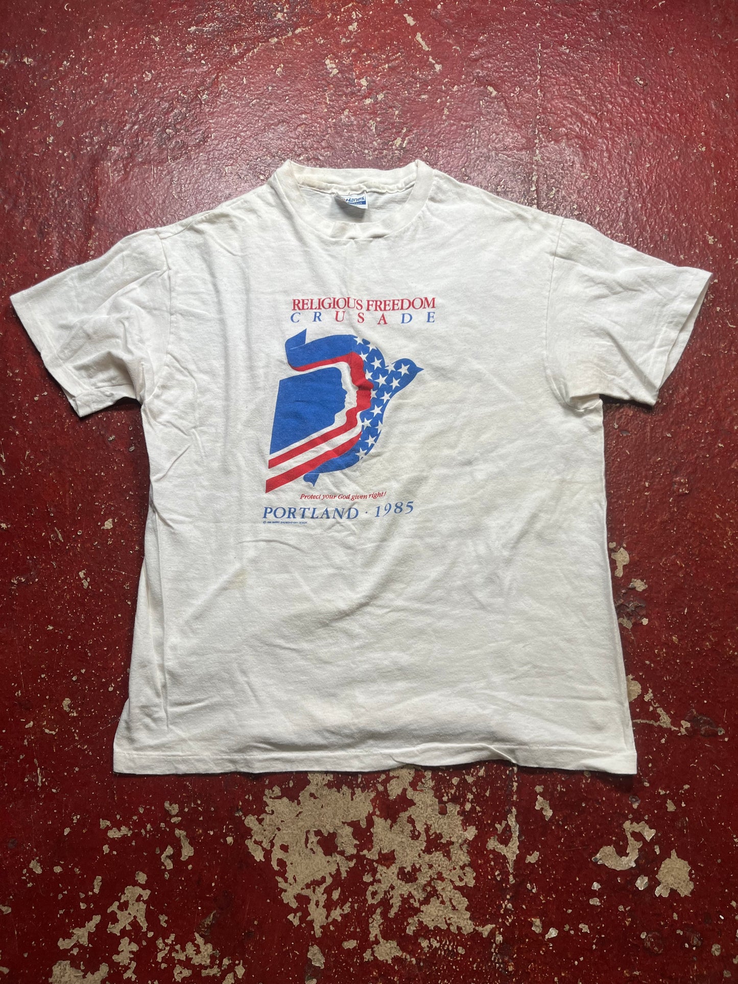 1985 Religious Freedom Crusade Tee