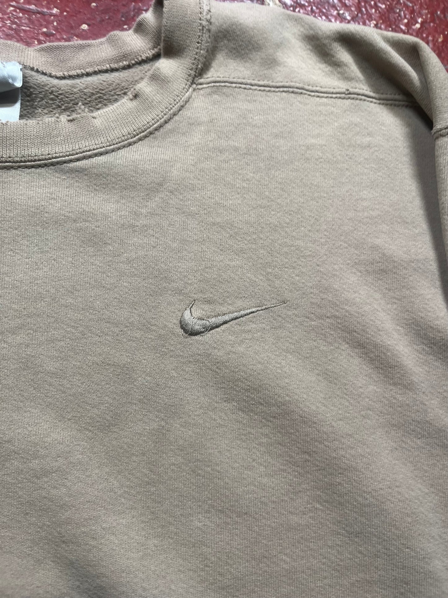 90s Nike Brown Crewneck