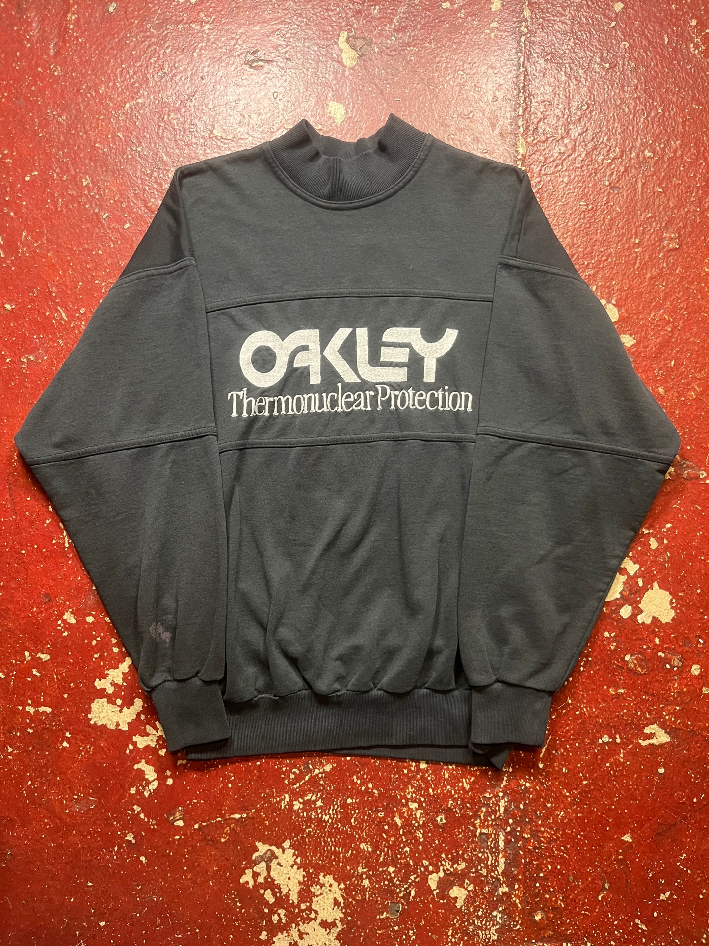 80s Oakley Thermonuclear Crewneck