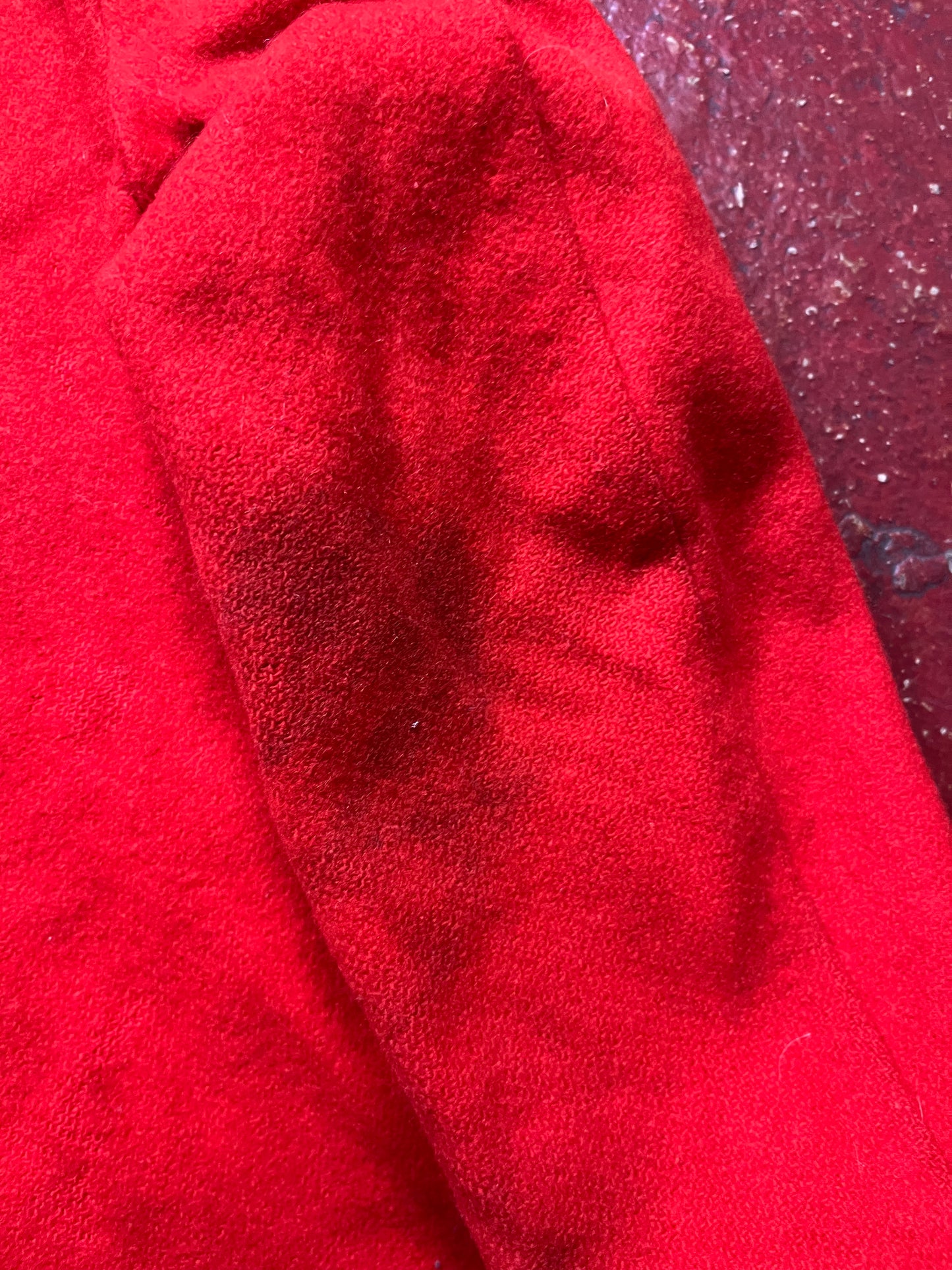 50s Home Made Wool Full Zip Jacket