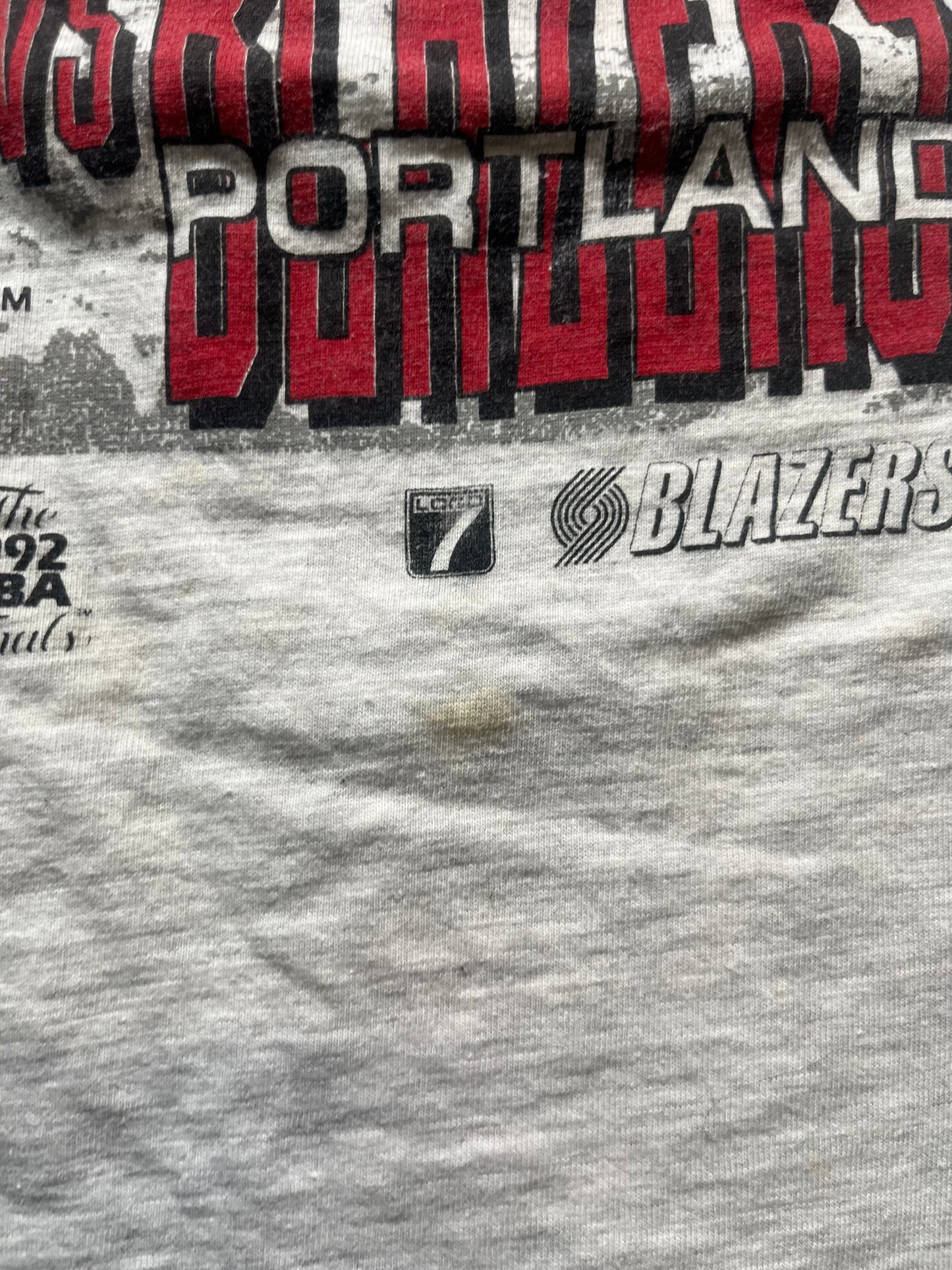 1992 NBA Finals Bulls v Trail Blazers Tee