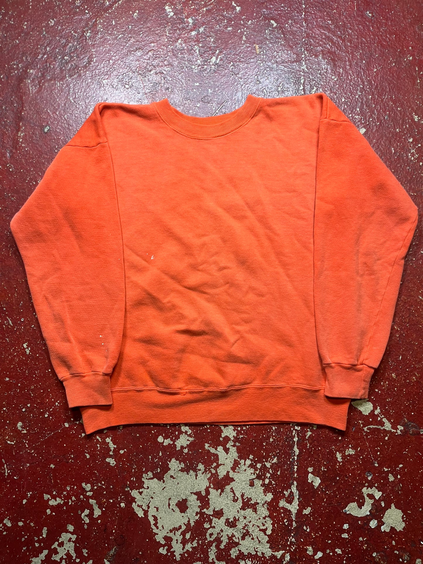 60s Orange Crewneck
