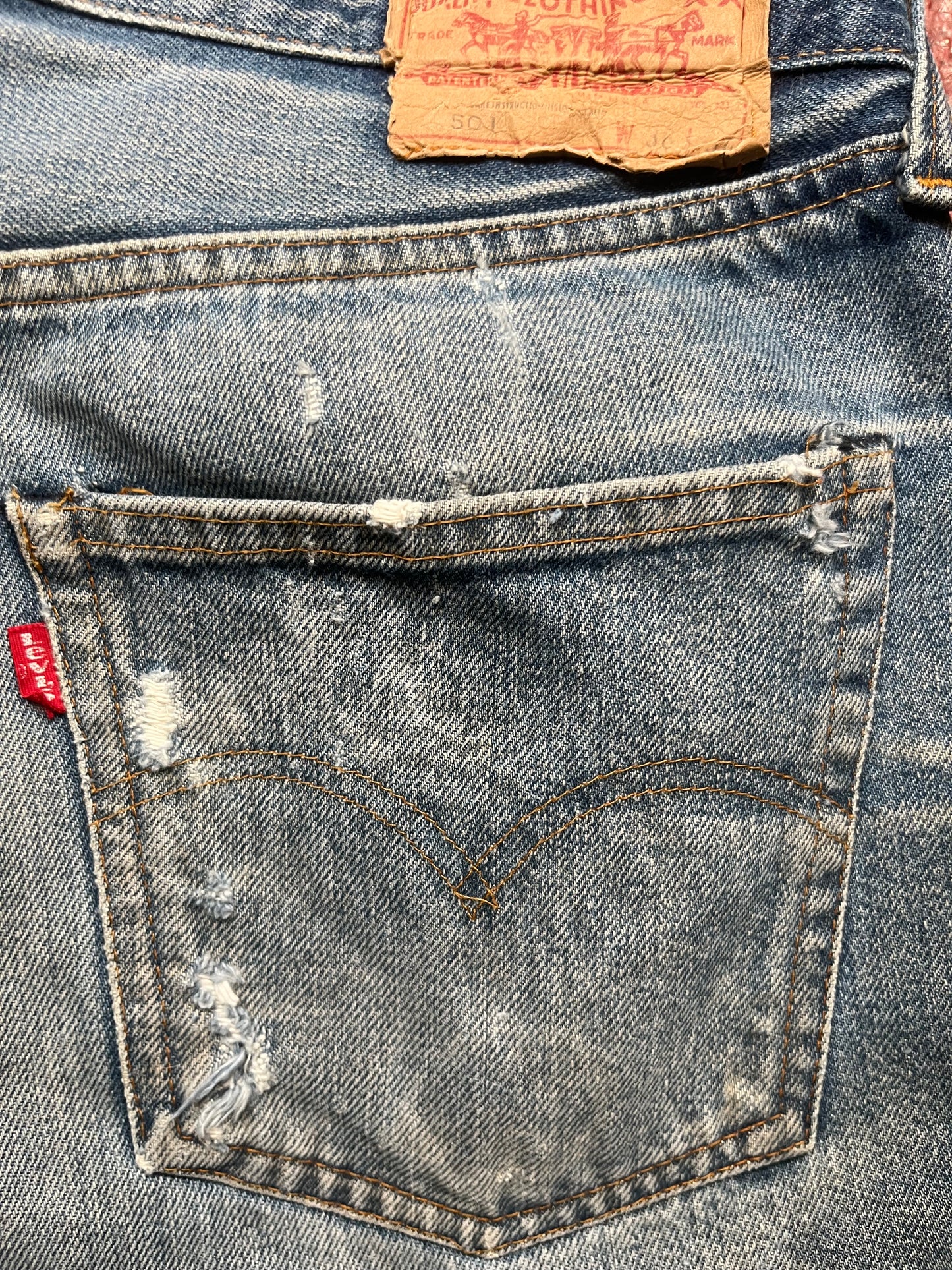 1980 Levi’s 501s Non-Selvedge Jeans