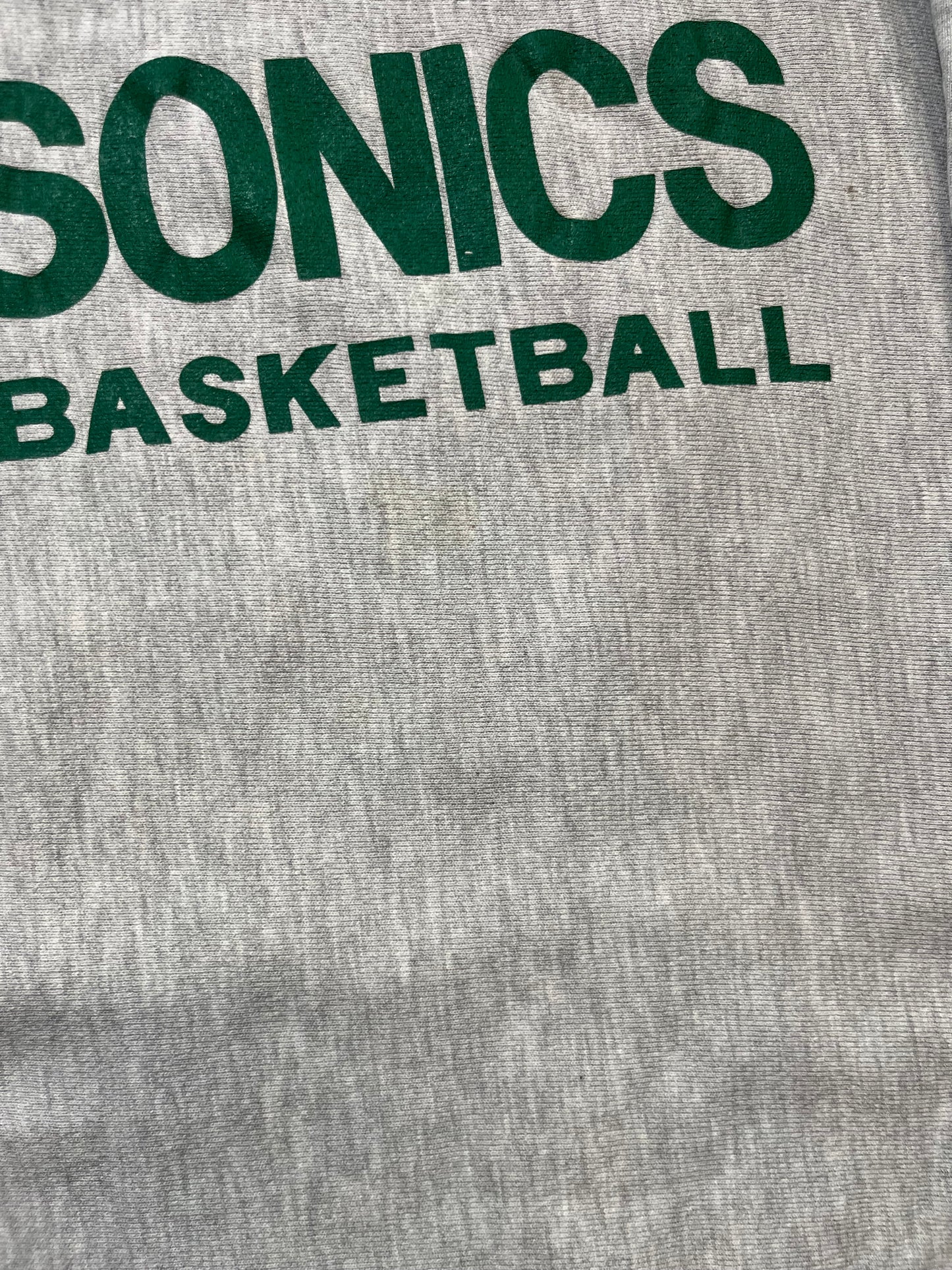 90s Champion Reverse Weave Sonics Crewneck