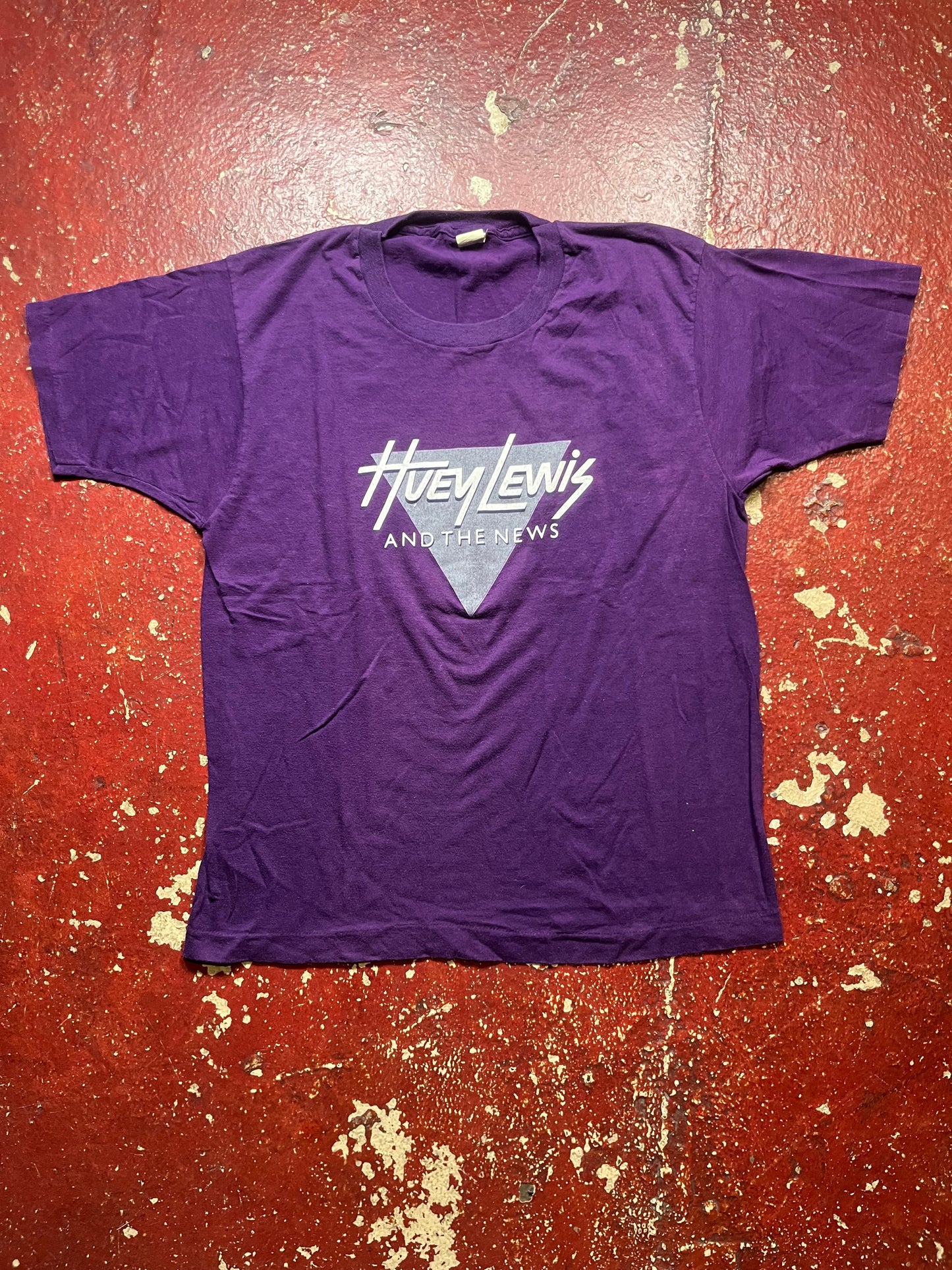 1984 Huey Lewis & The News “Sports” Tee