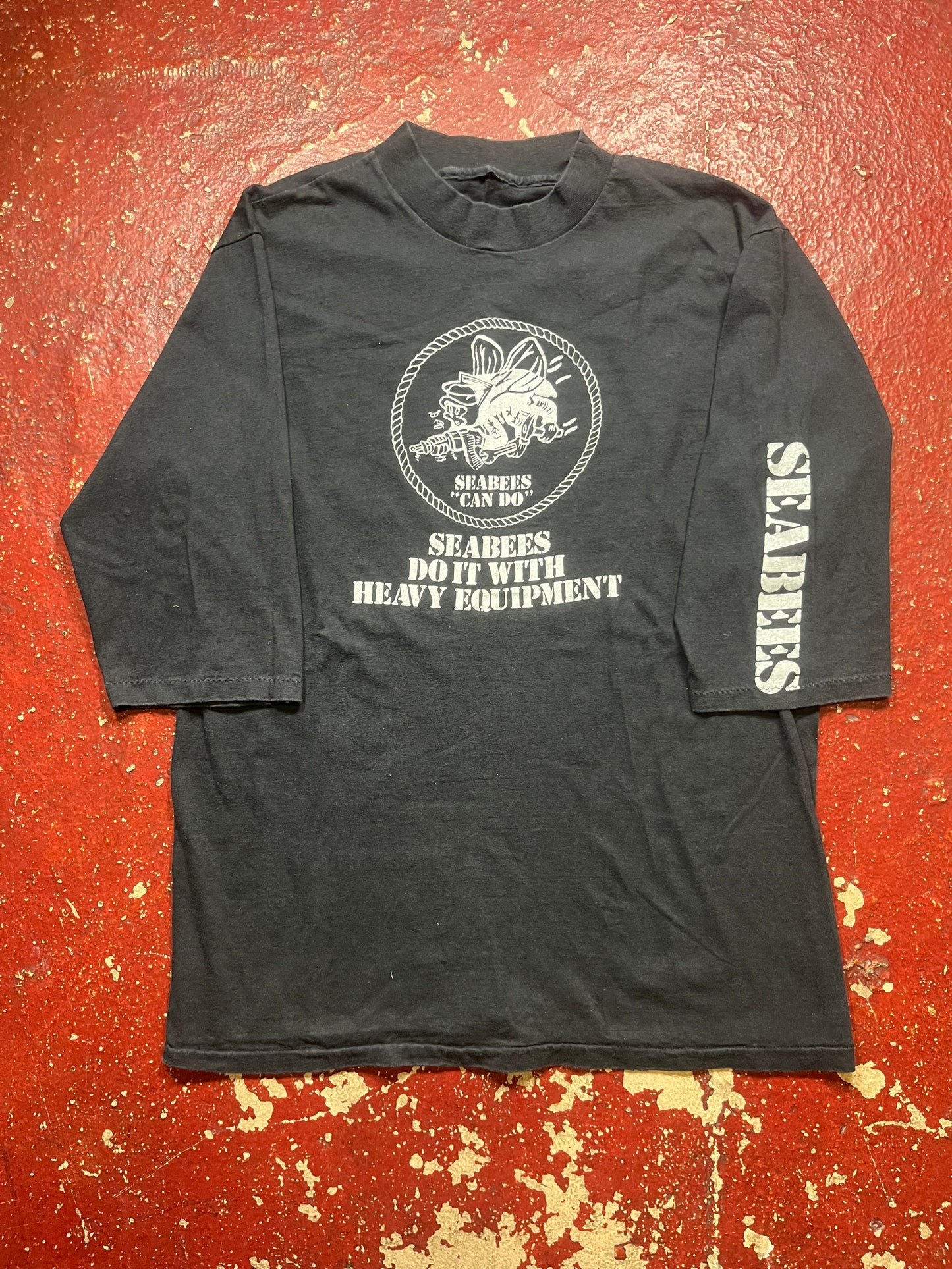 80s Seabees “Can Do” Tee