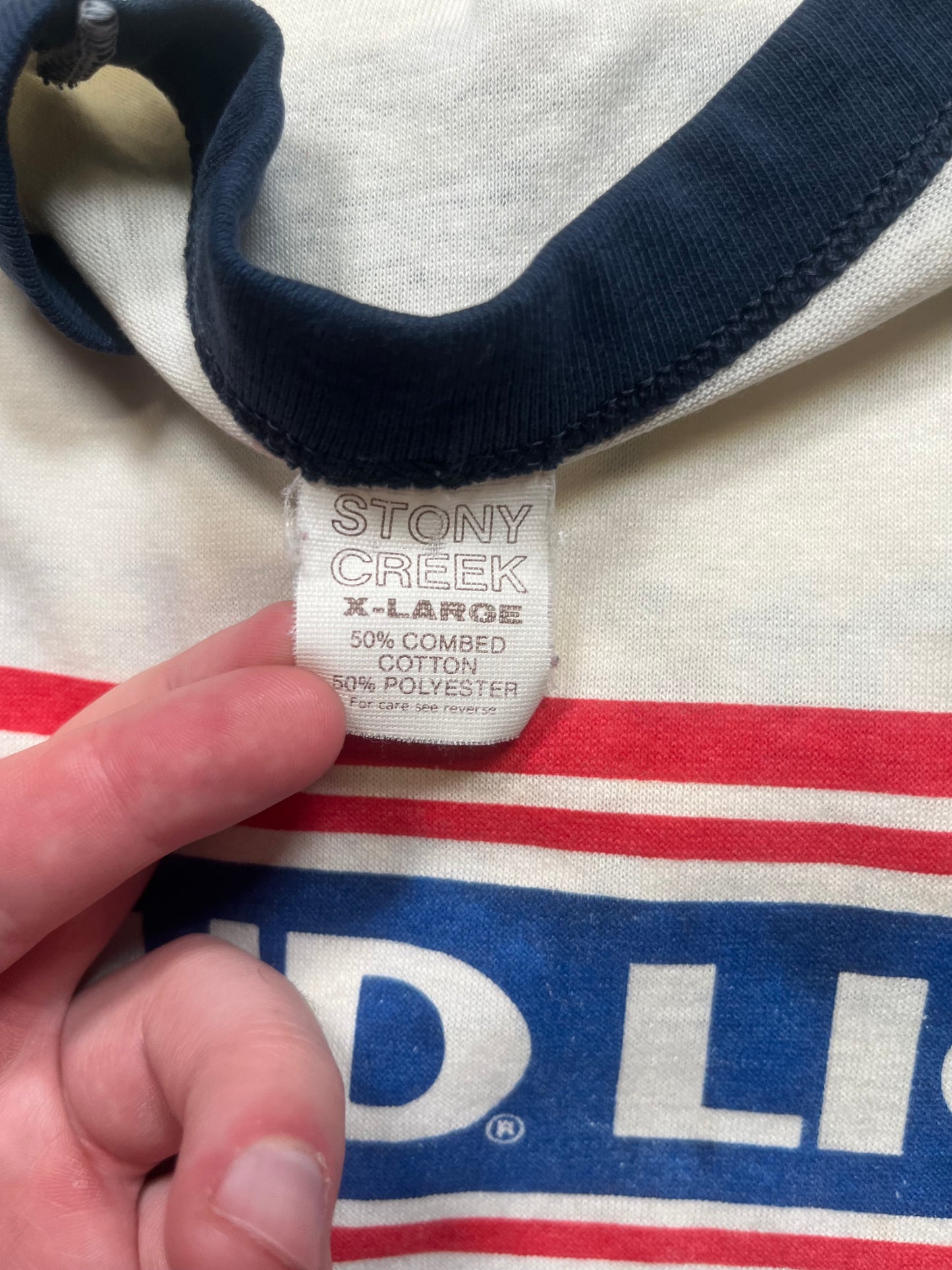 1985 Bud Light Softball Allstars Ringer Tee