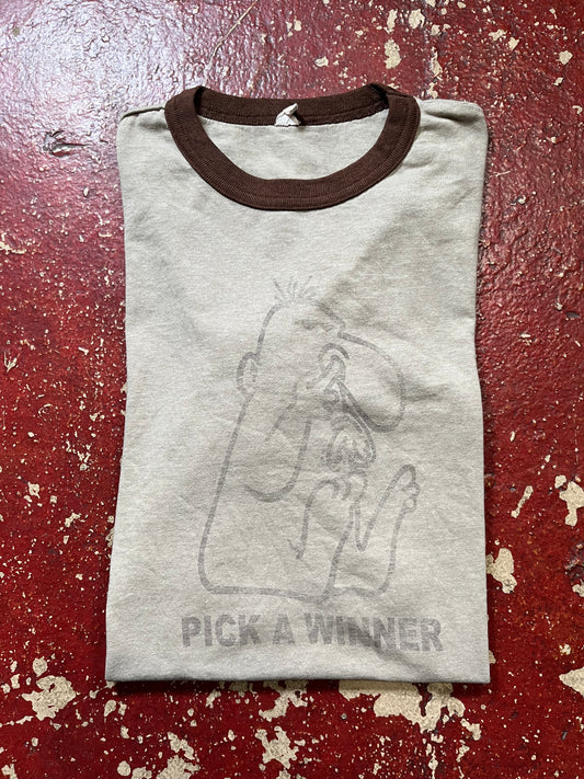 70s/80s Pick A Winner Ringer Tee