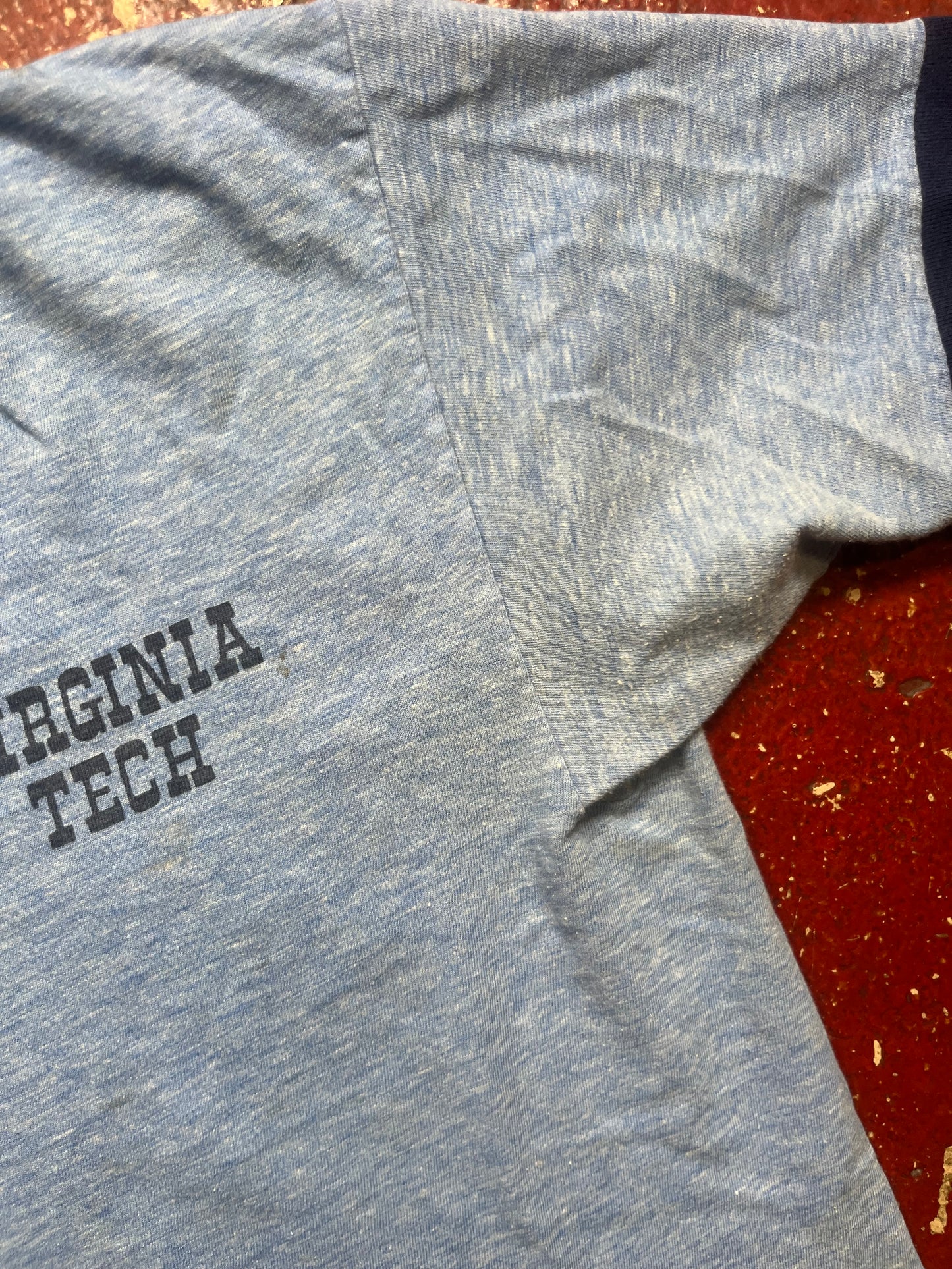70s/80s Virginia Tech Ringer Tee