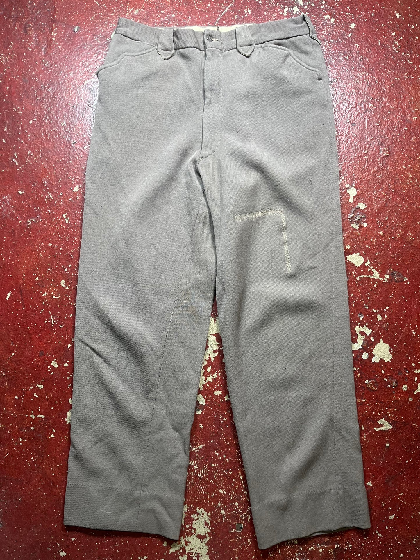 50s Saddle Sturdy Western Gabardine Pants