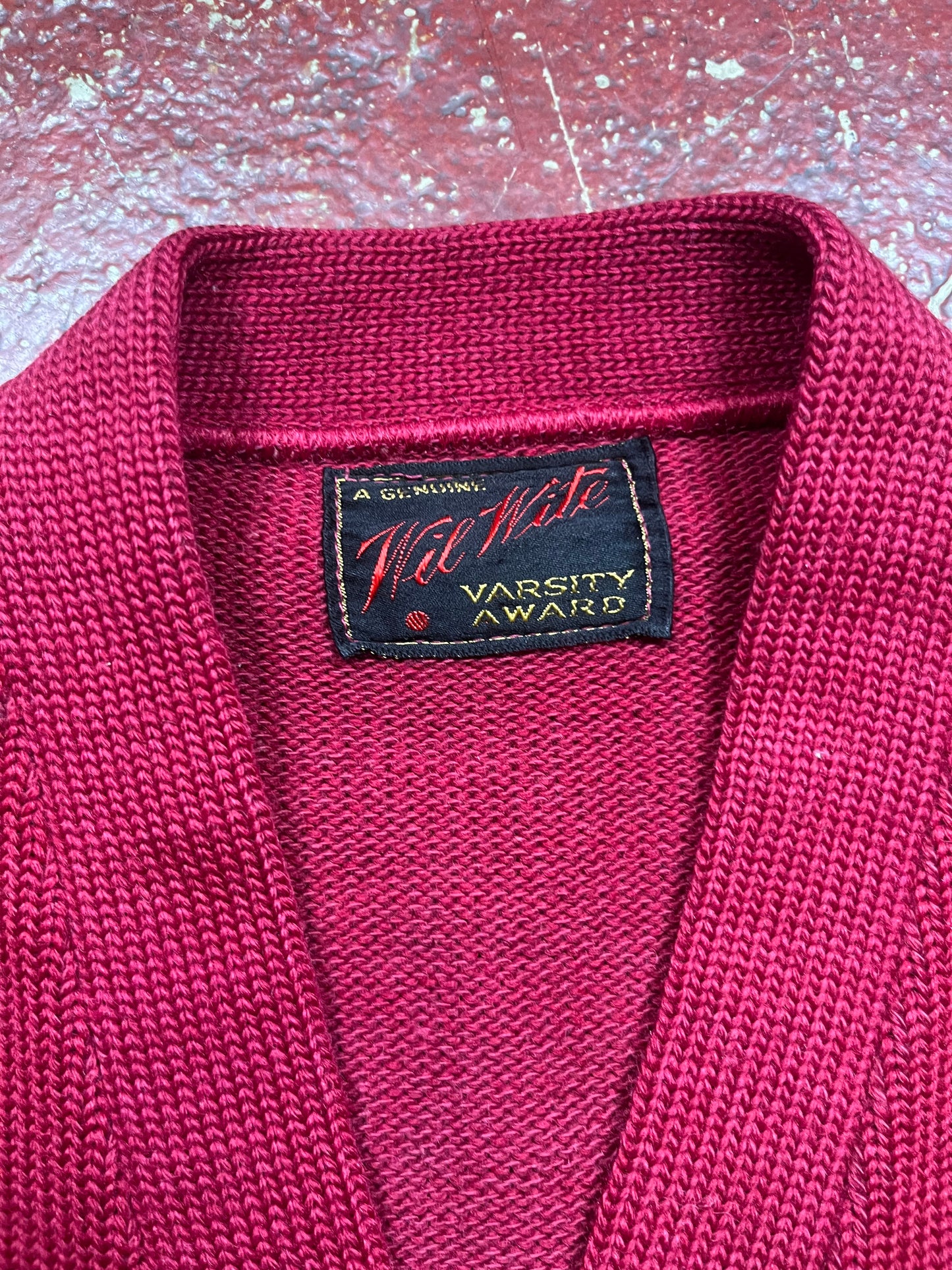 50s Wil Wite Wool Cardigan