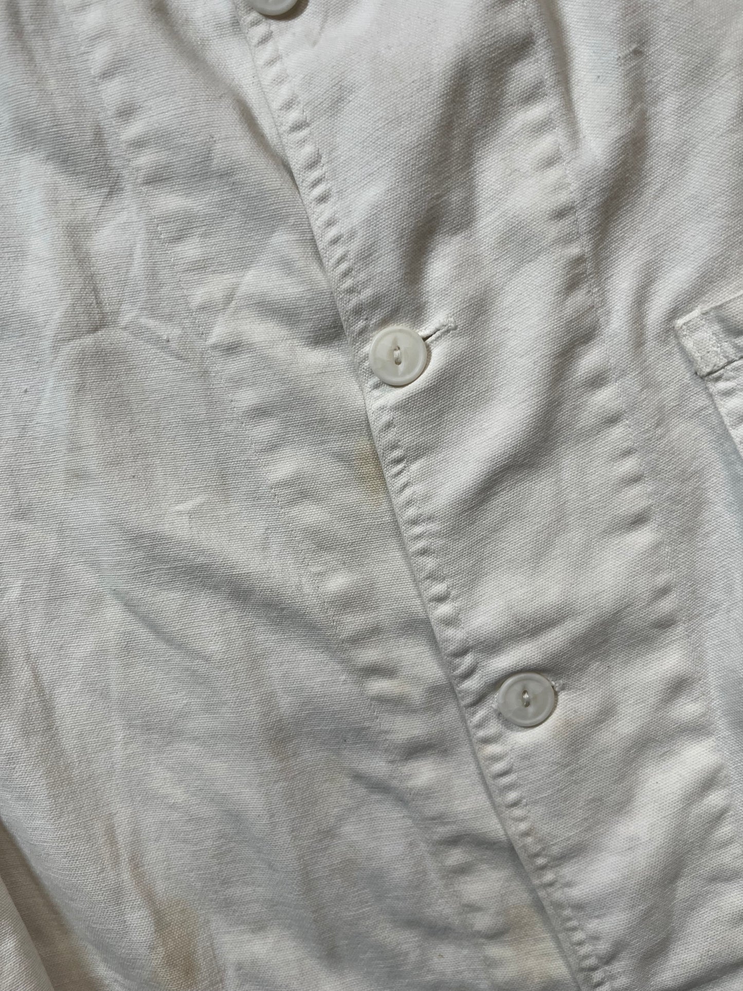 40s Snower White Work Jacket
