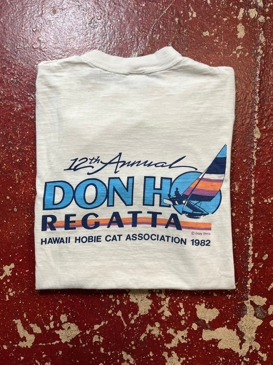 1982 Crazy Shirts Don Ho Regatta Tee