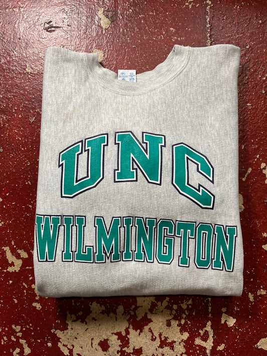 90s Champion Reverse Weave UNC Wilmington Crewneck