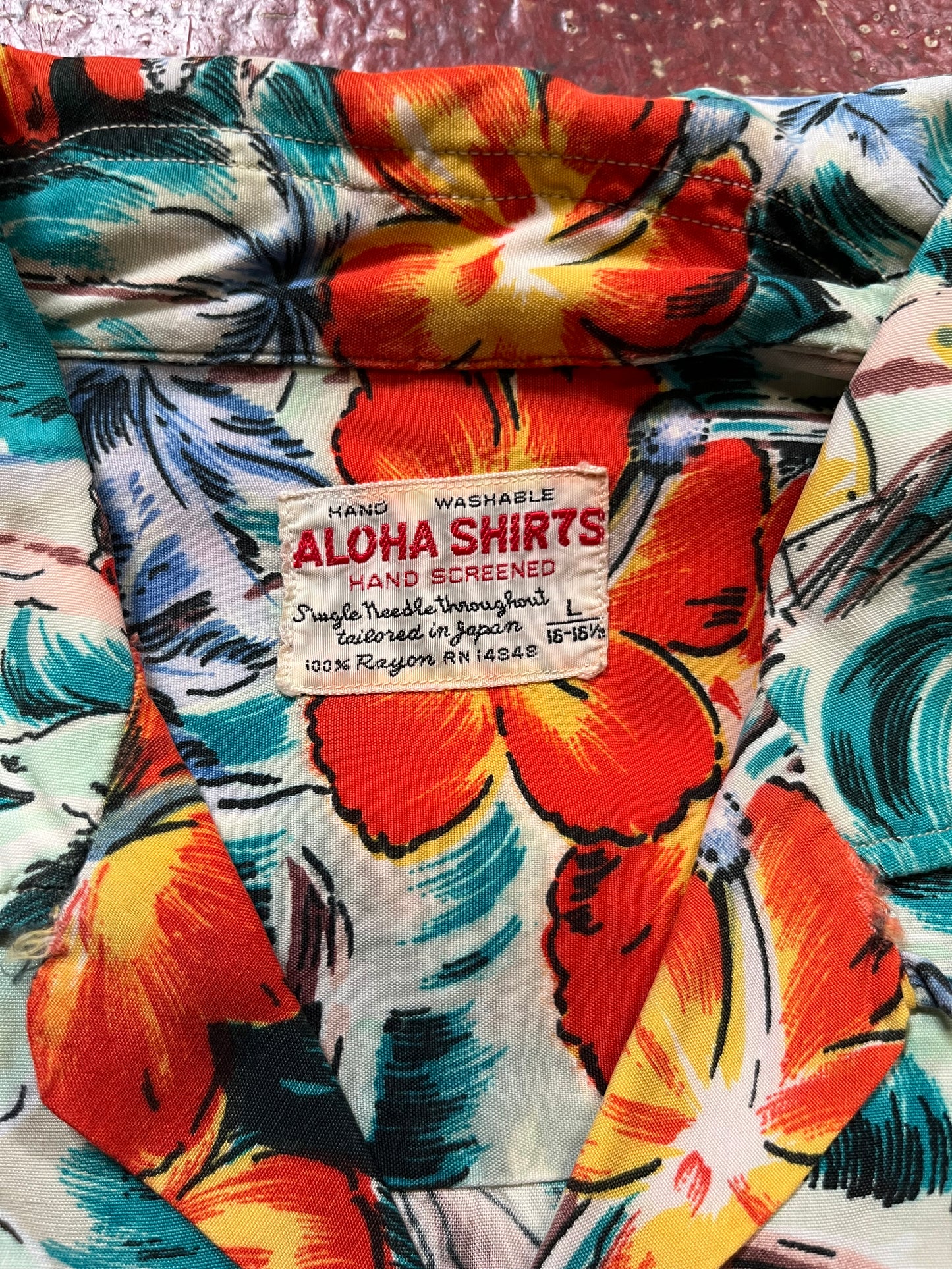 60s Aloha Shirts Rayon Hawaiian Shirt