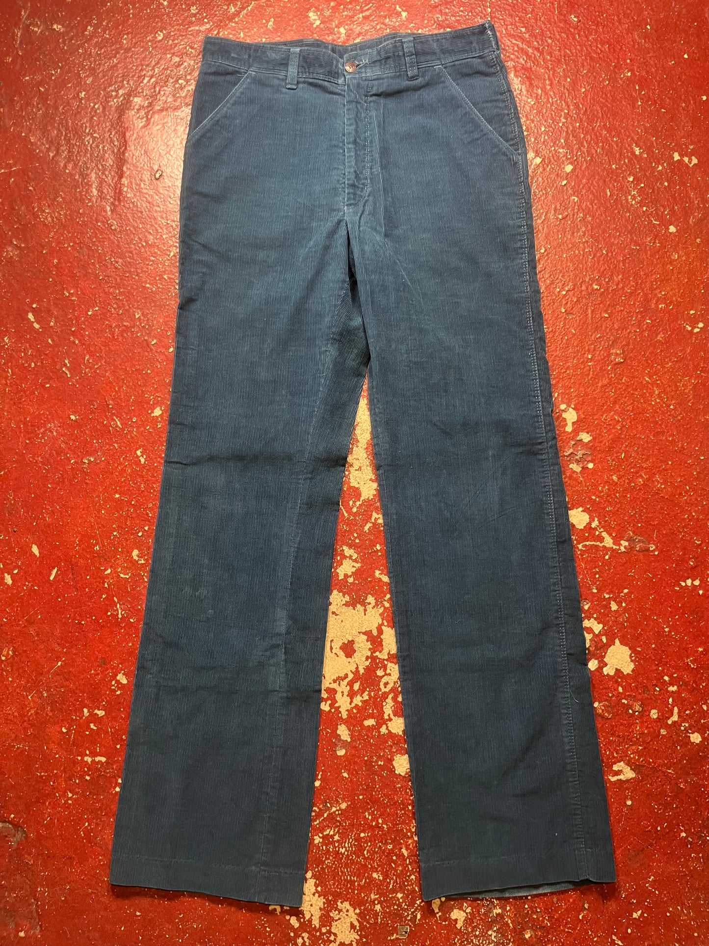 70s Levis Blue Corduroy Pants