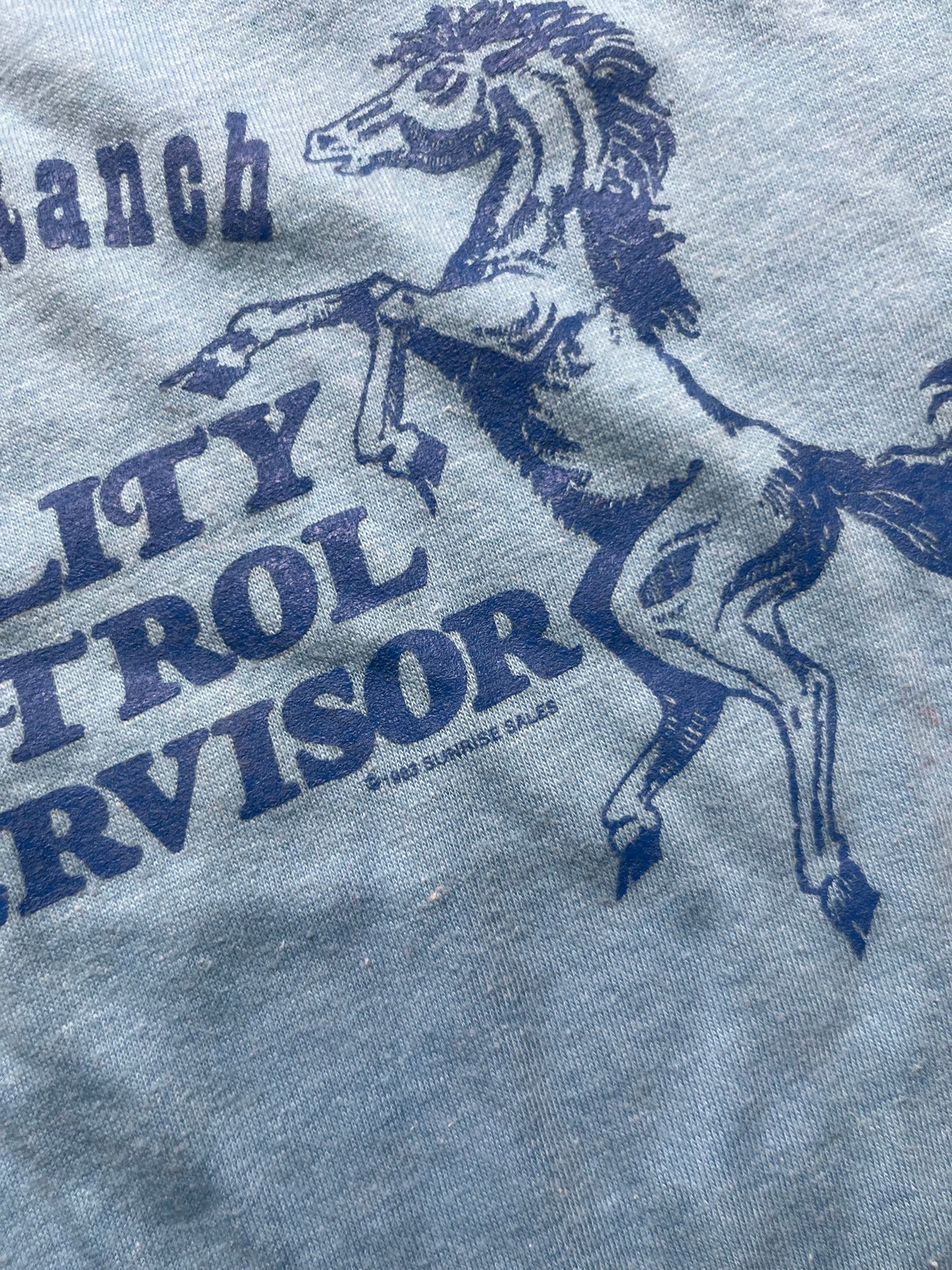 1983 Mustang Ranch “Quality Control Supervisor” Tee