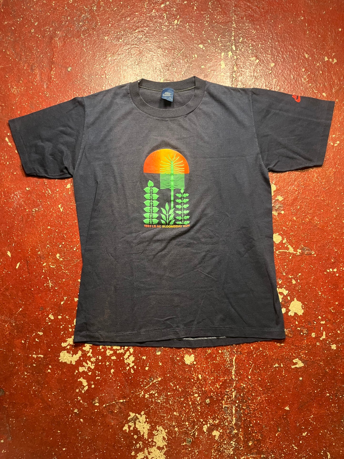 1983 Nike Lilac Bloomsday Run Tee
