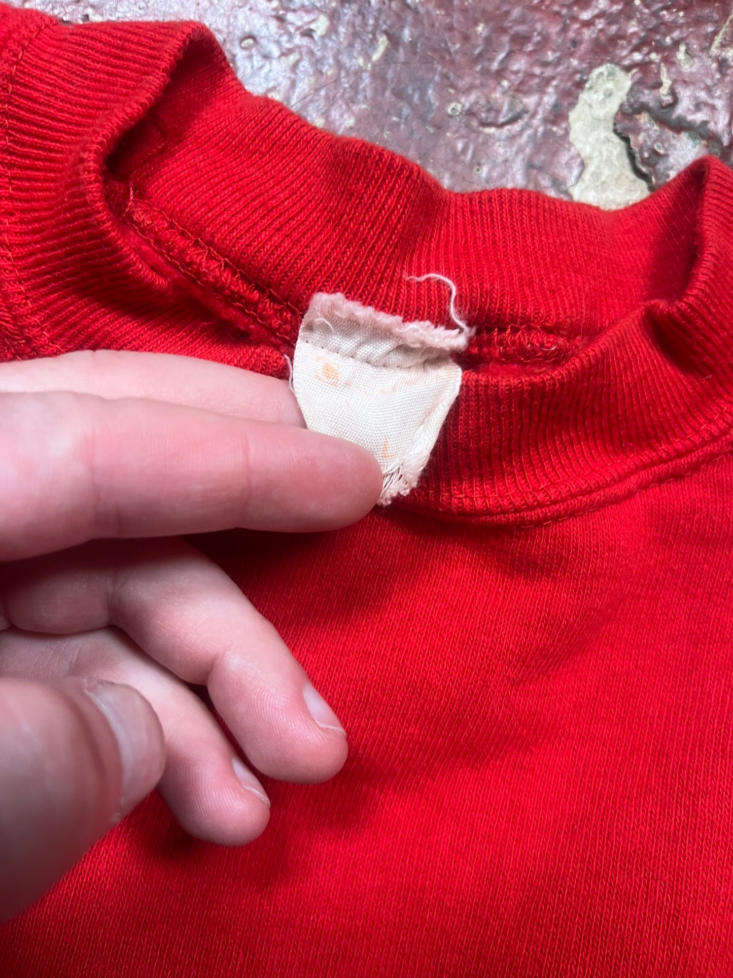 70s Red Crewneck