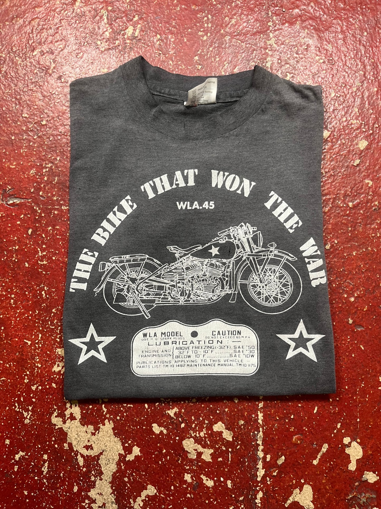 80s Harley Davidson “Bike That Won The War” Tee