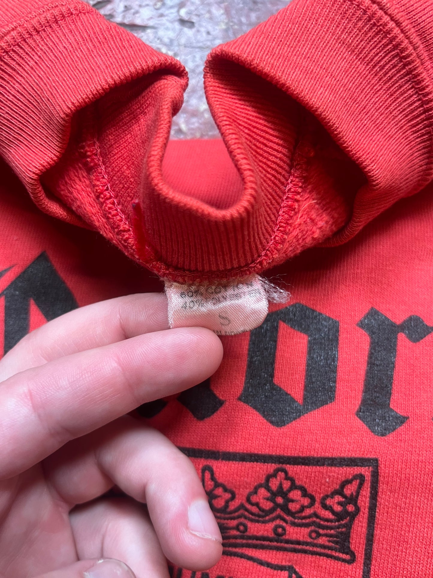80s Oxford University Crewneck