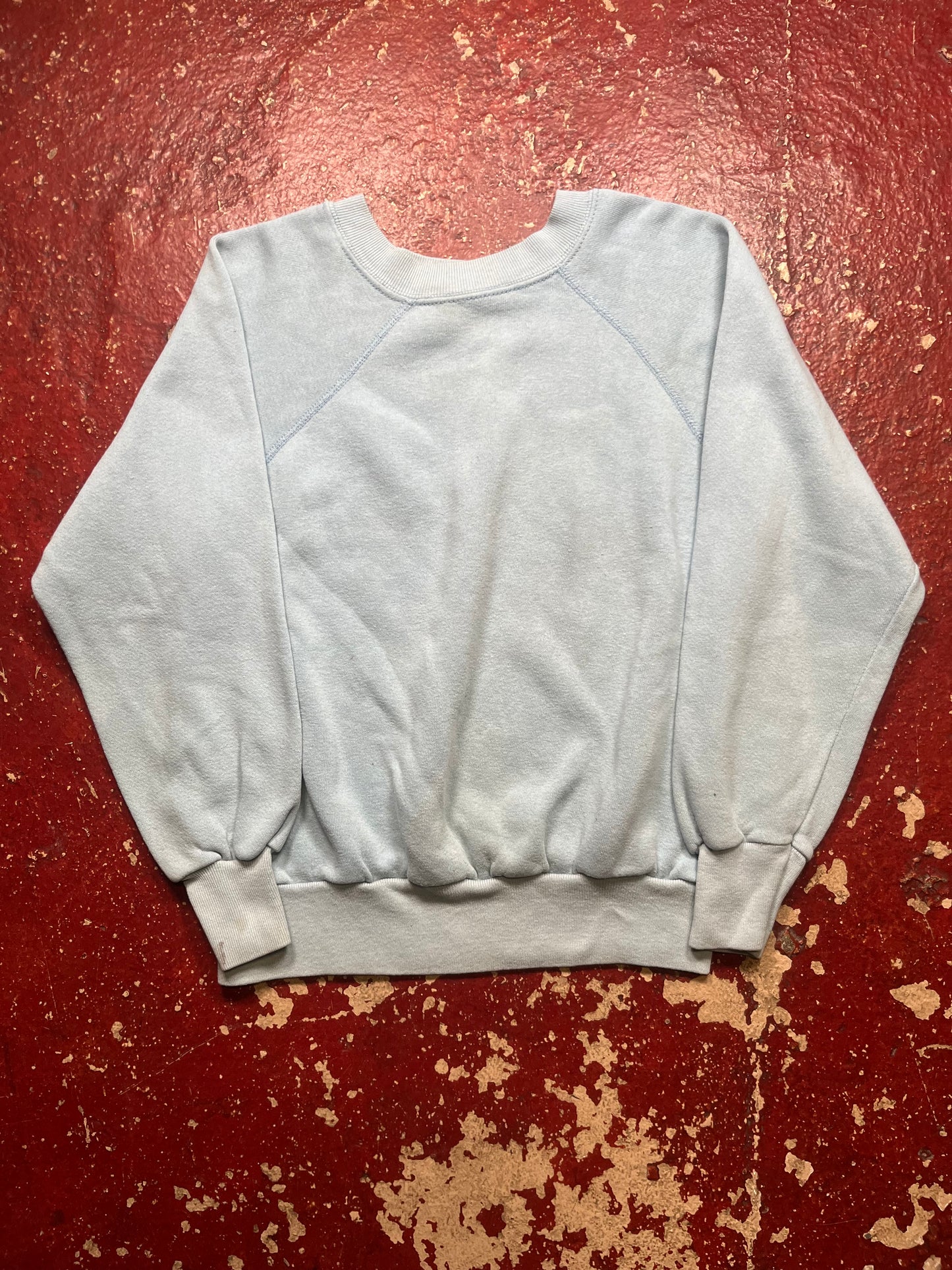 60s Light Blue Crewneck